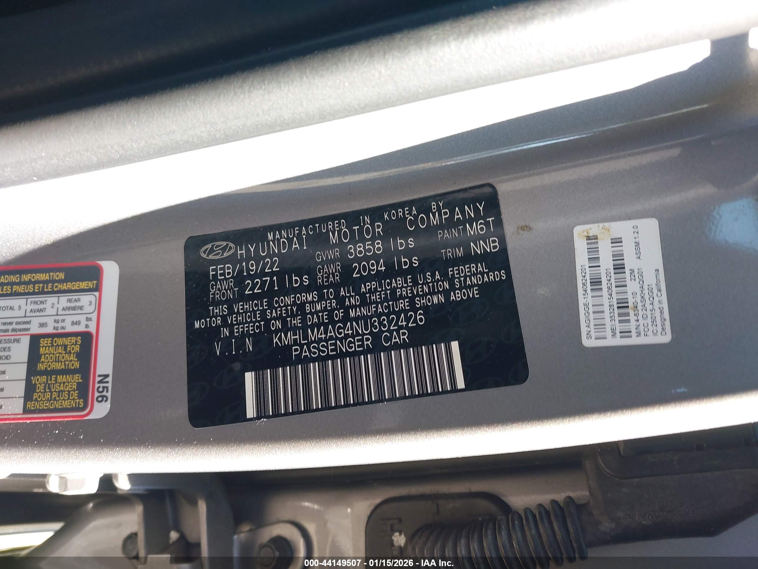 HYUNDAI ELANTRA image 9