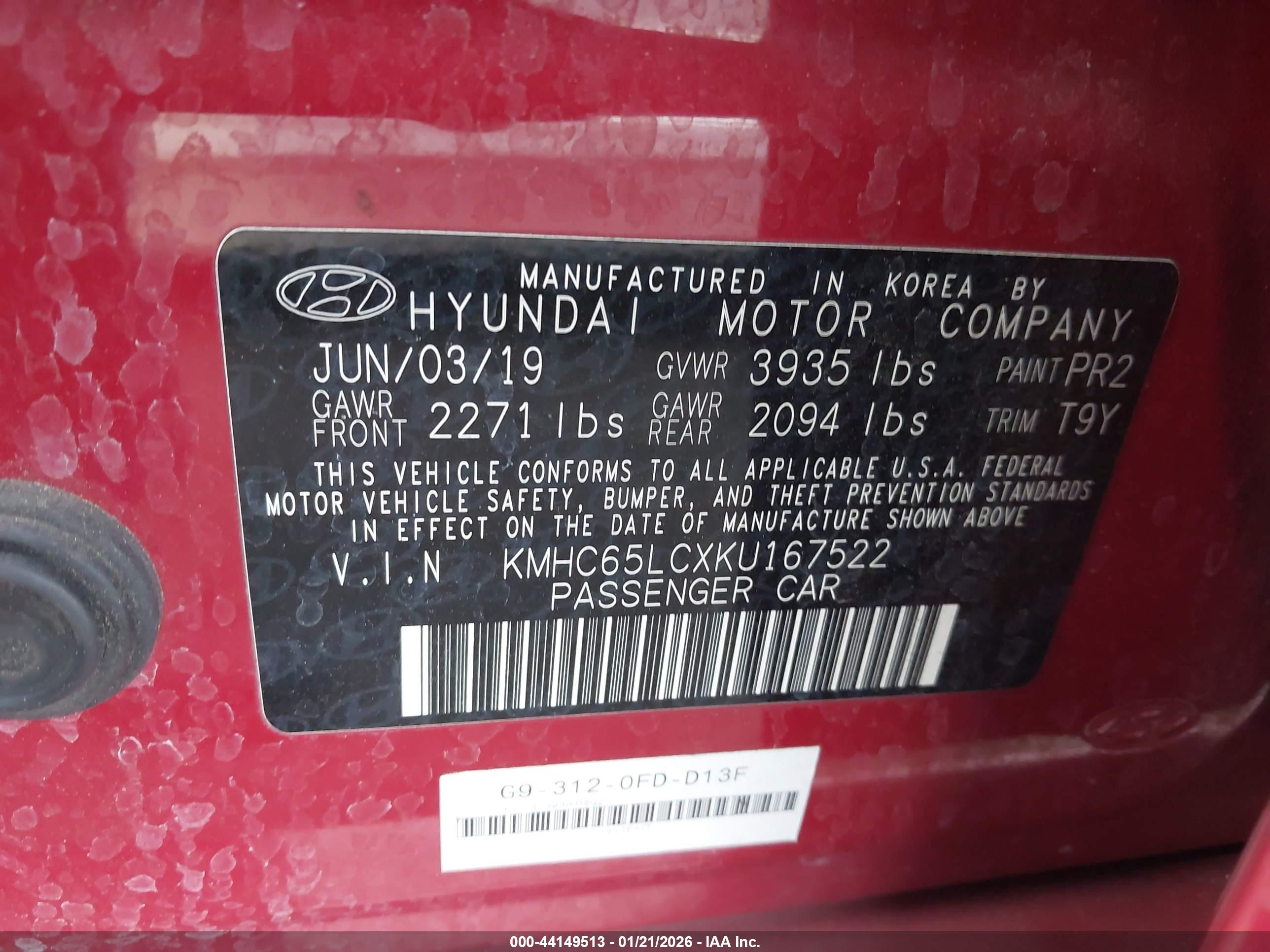 HYUNDAI IONIQ image 9