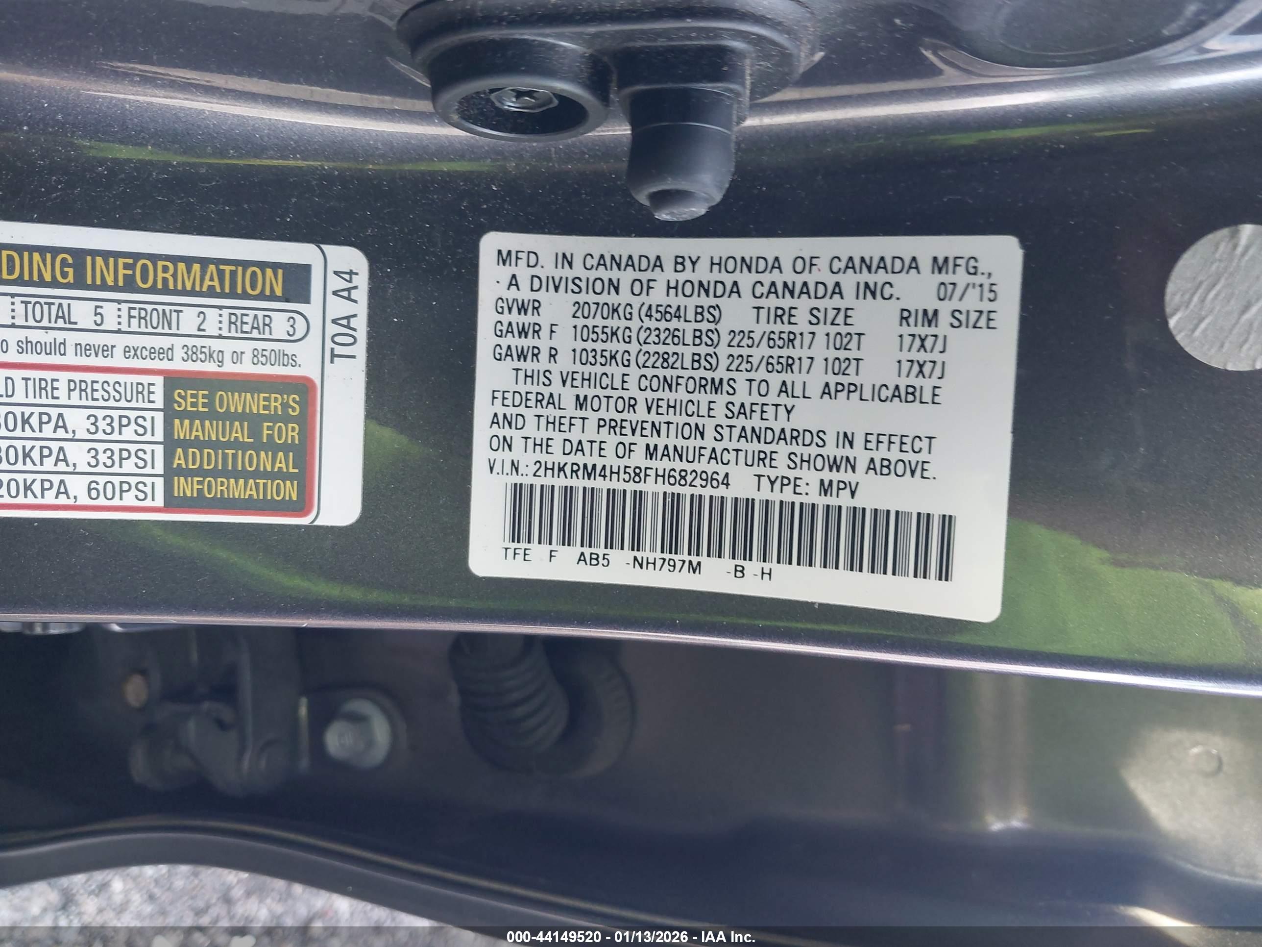 HONDA CR-V image 9