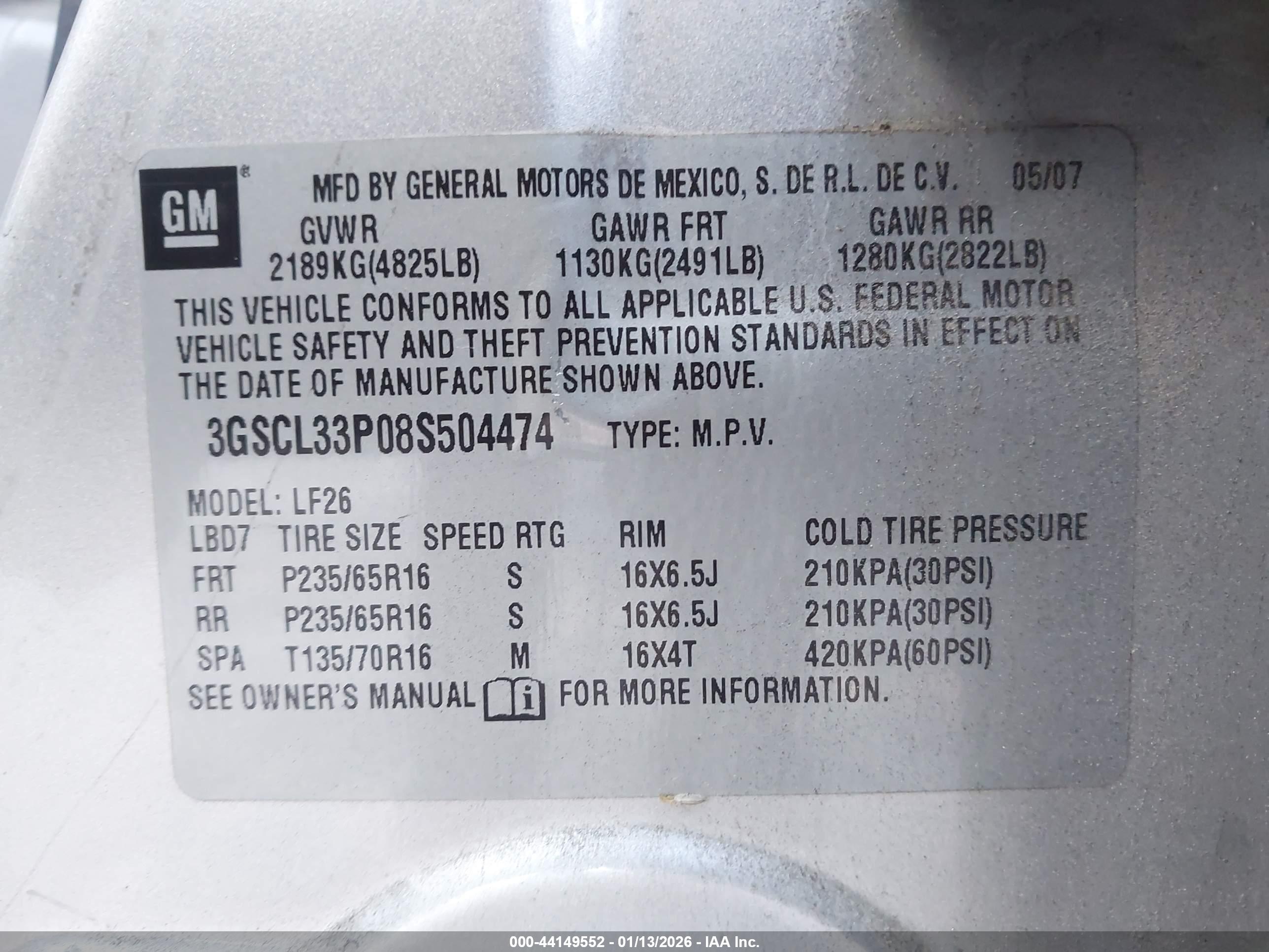 SATURN VUE image 9