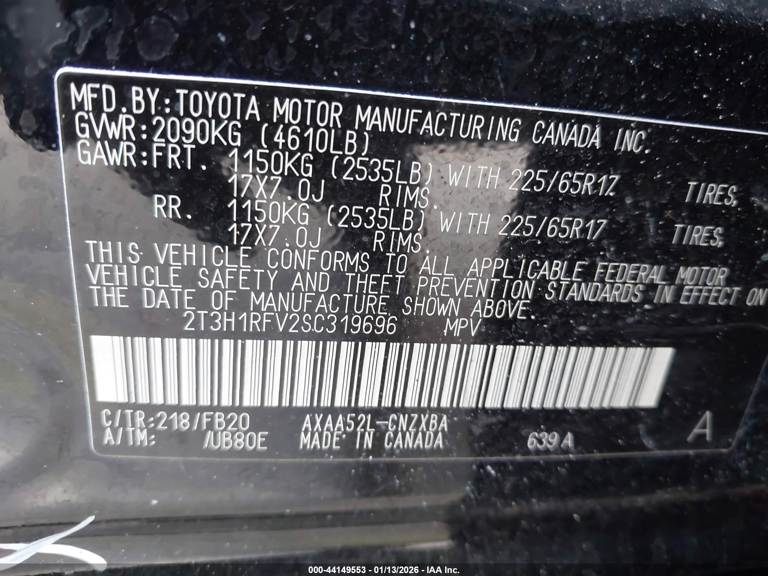 TOYOTA RAV4 image 9