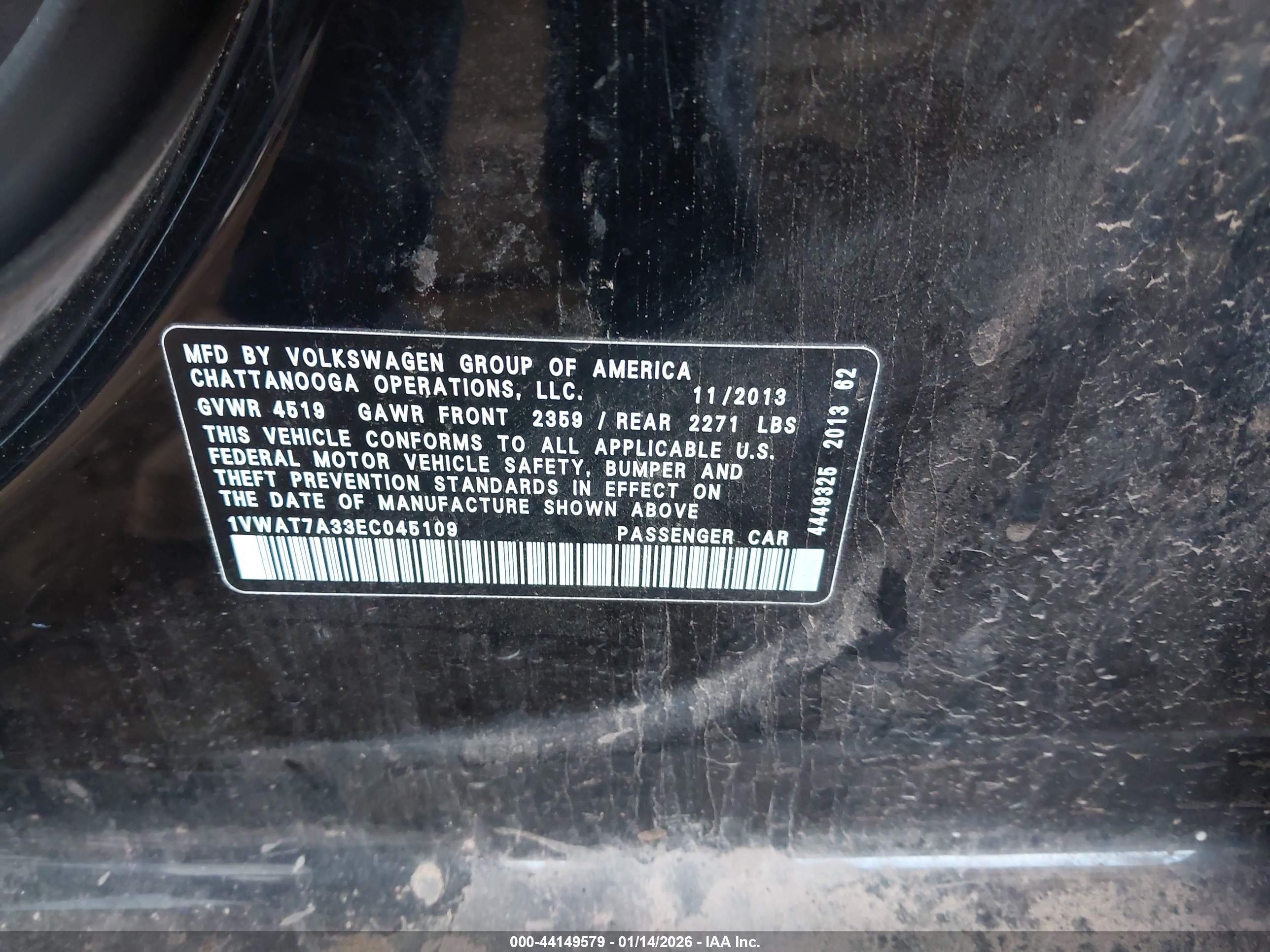 VOLKSWAGEN PASSAT image 9