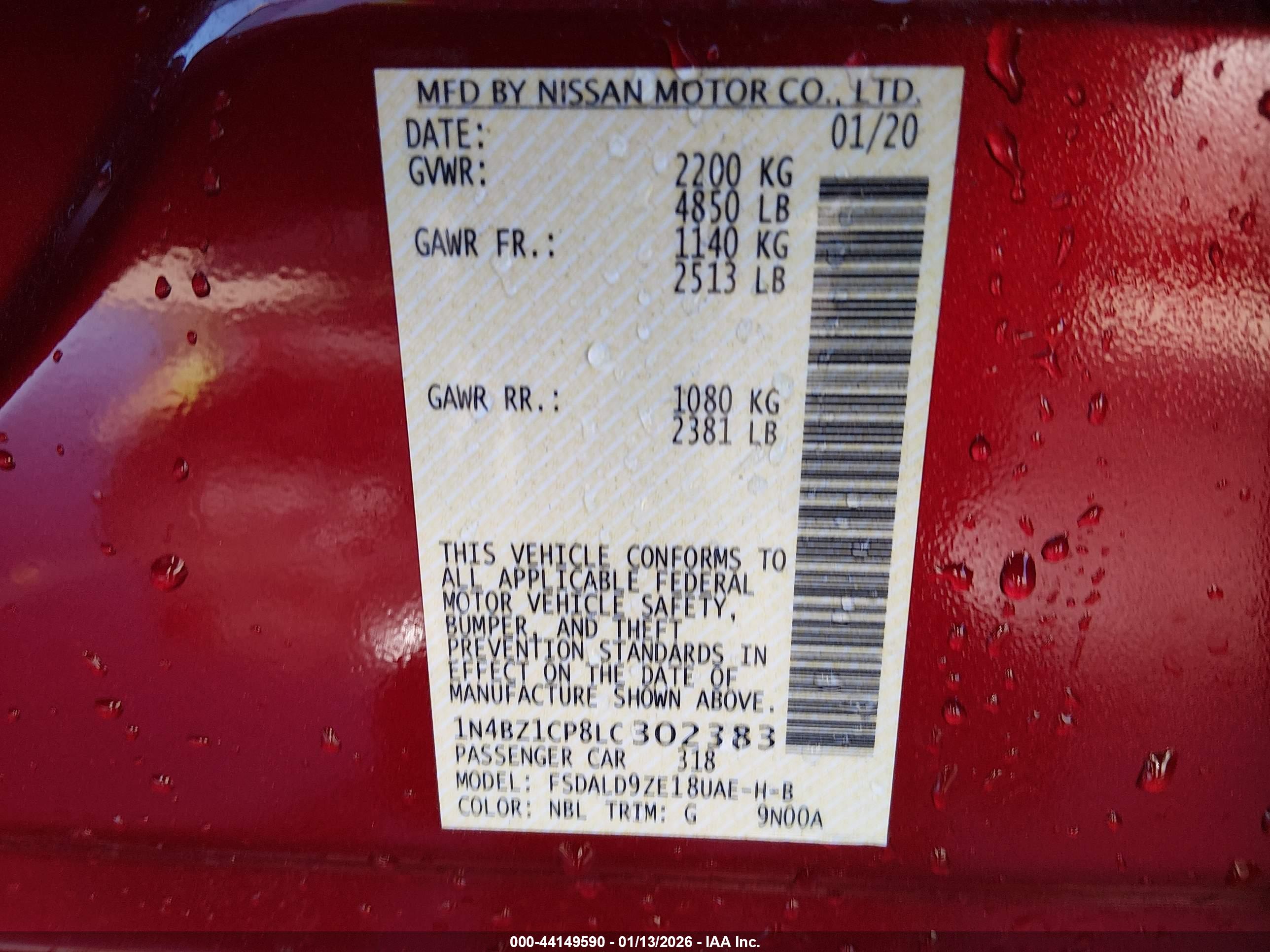 NISSAN LEAF image 9