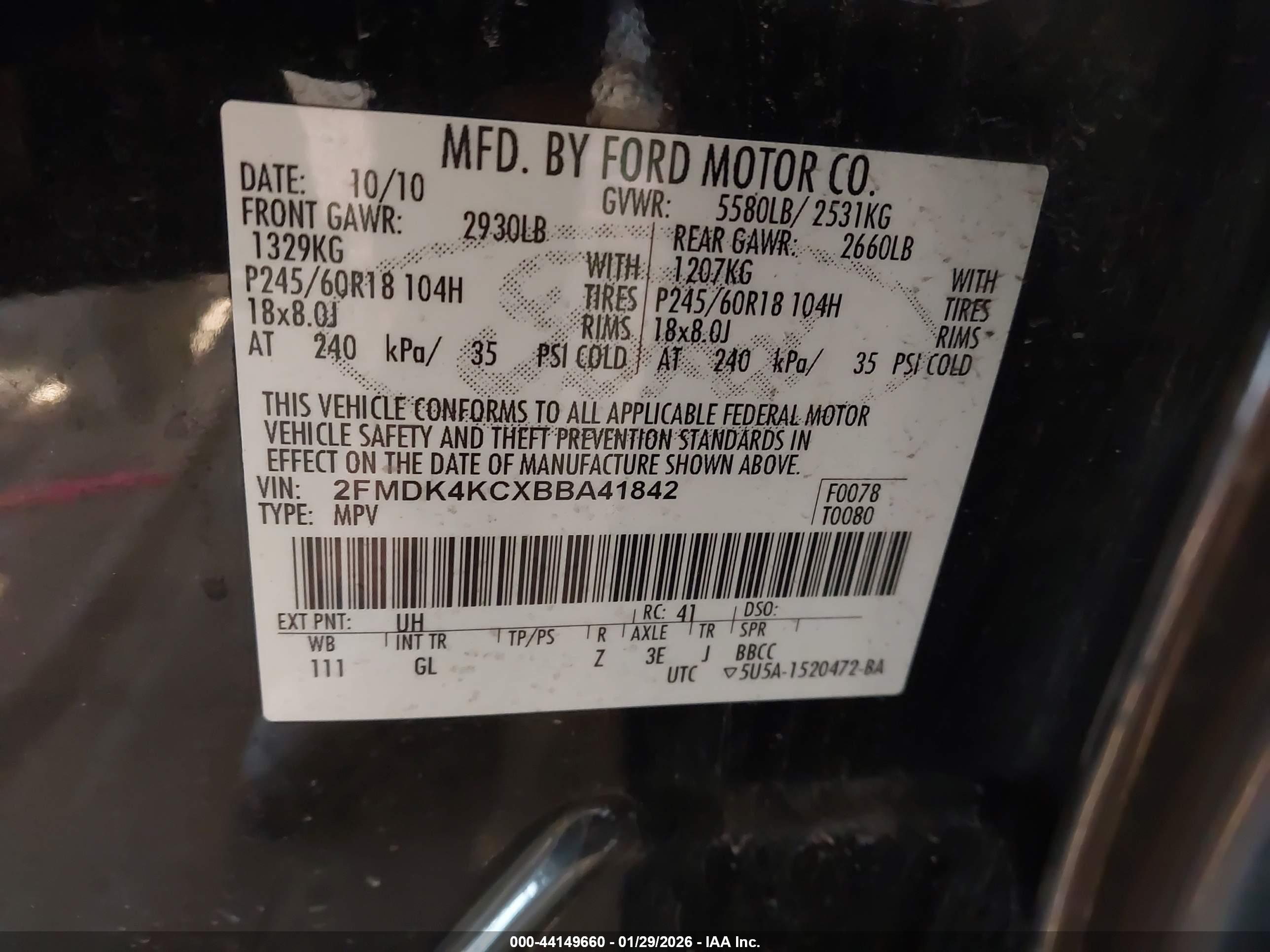 FORD EDGE image 9
