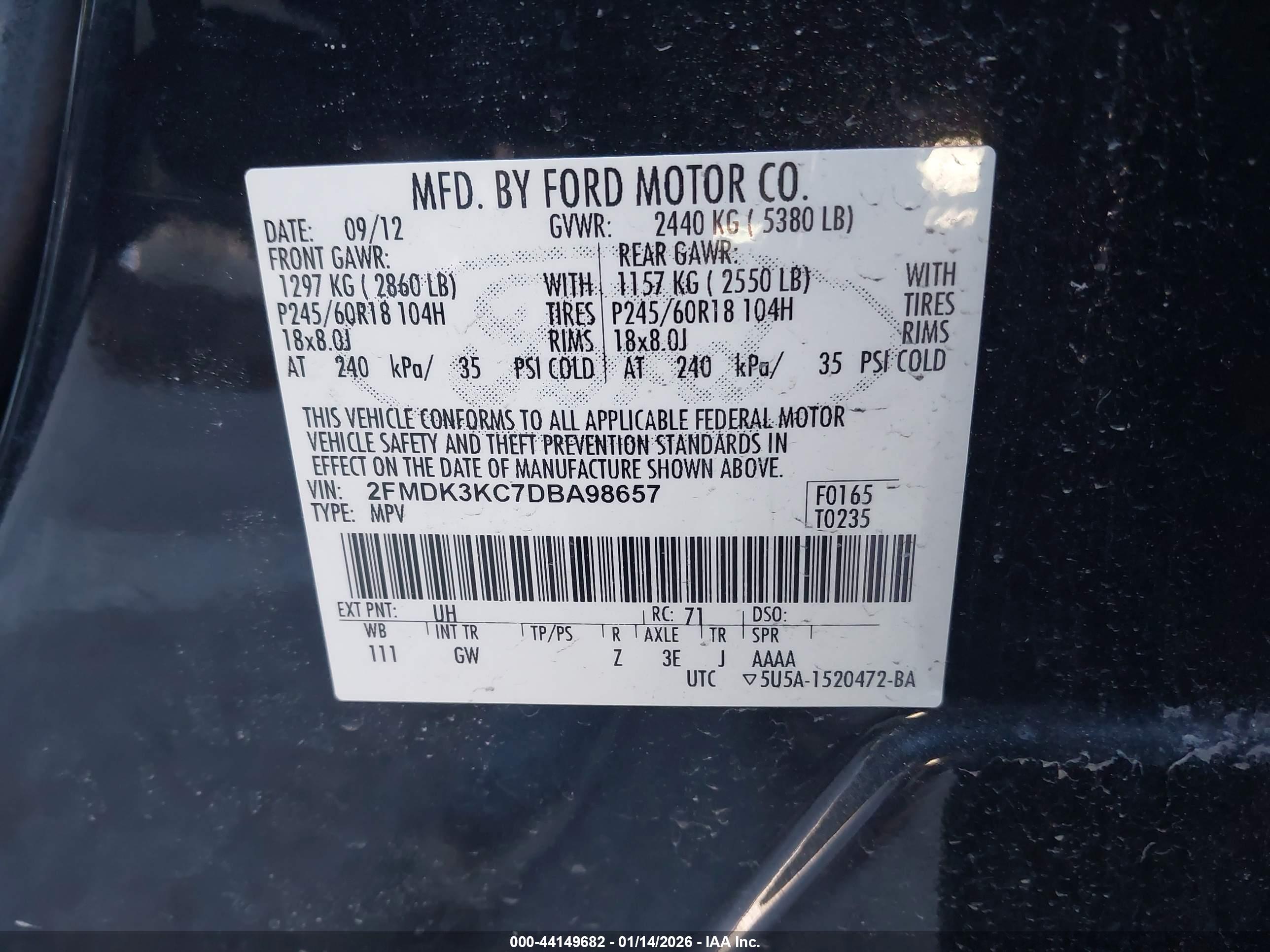 FORD EDGE image 9