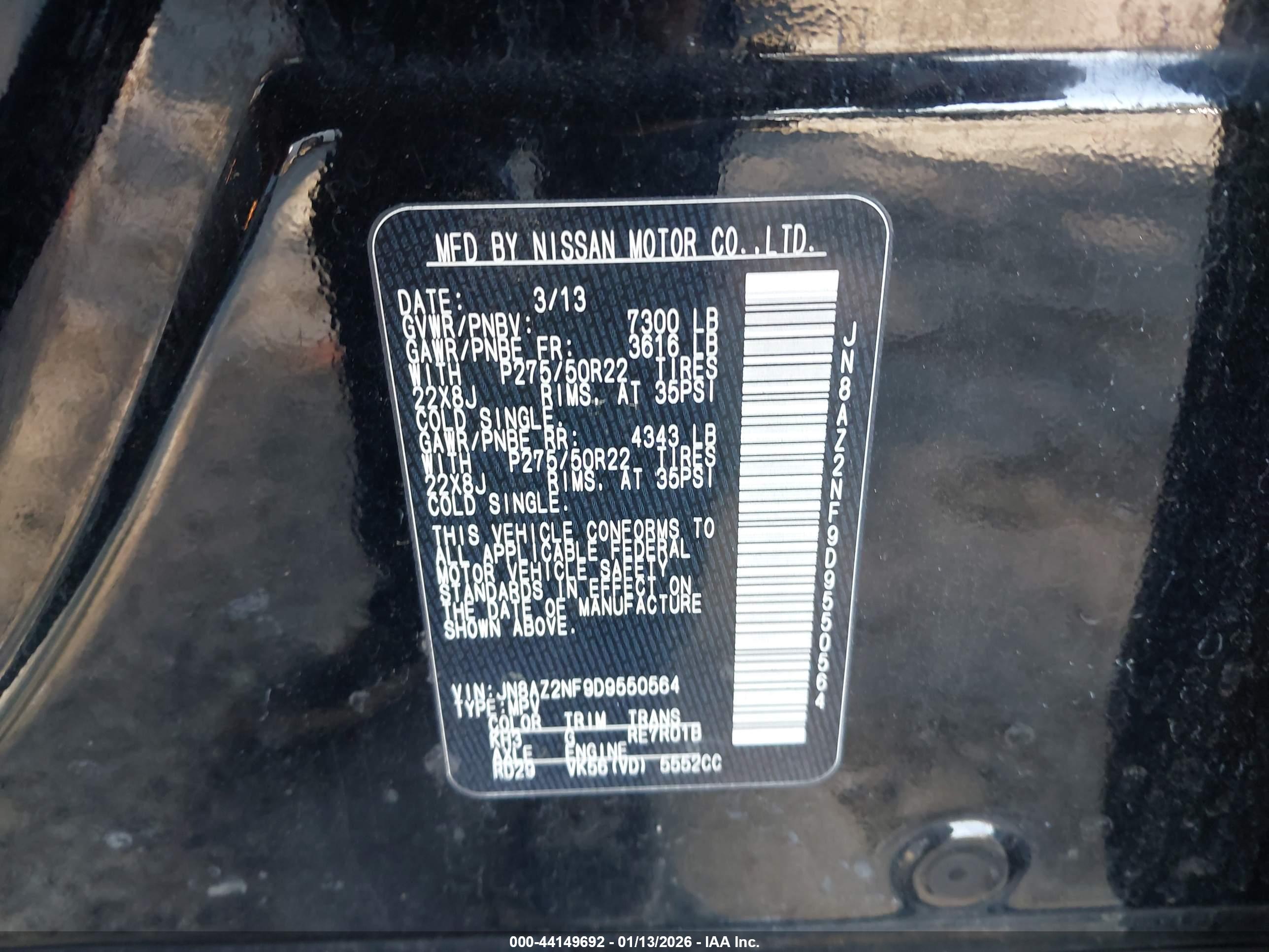 INFINITI QX56 image 9