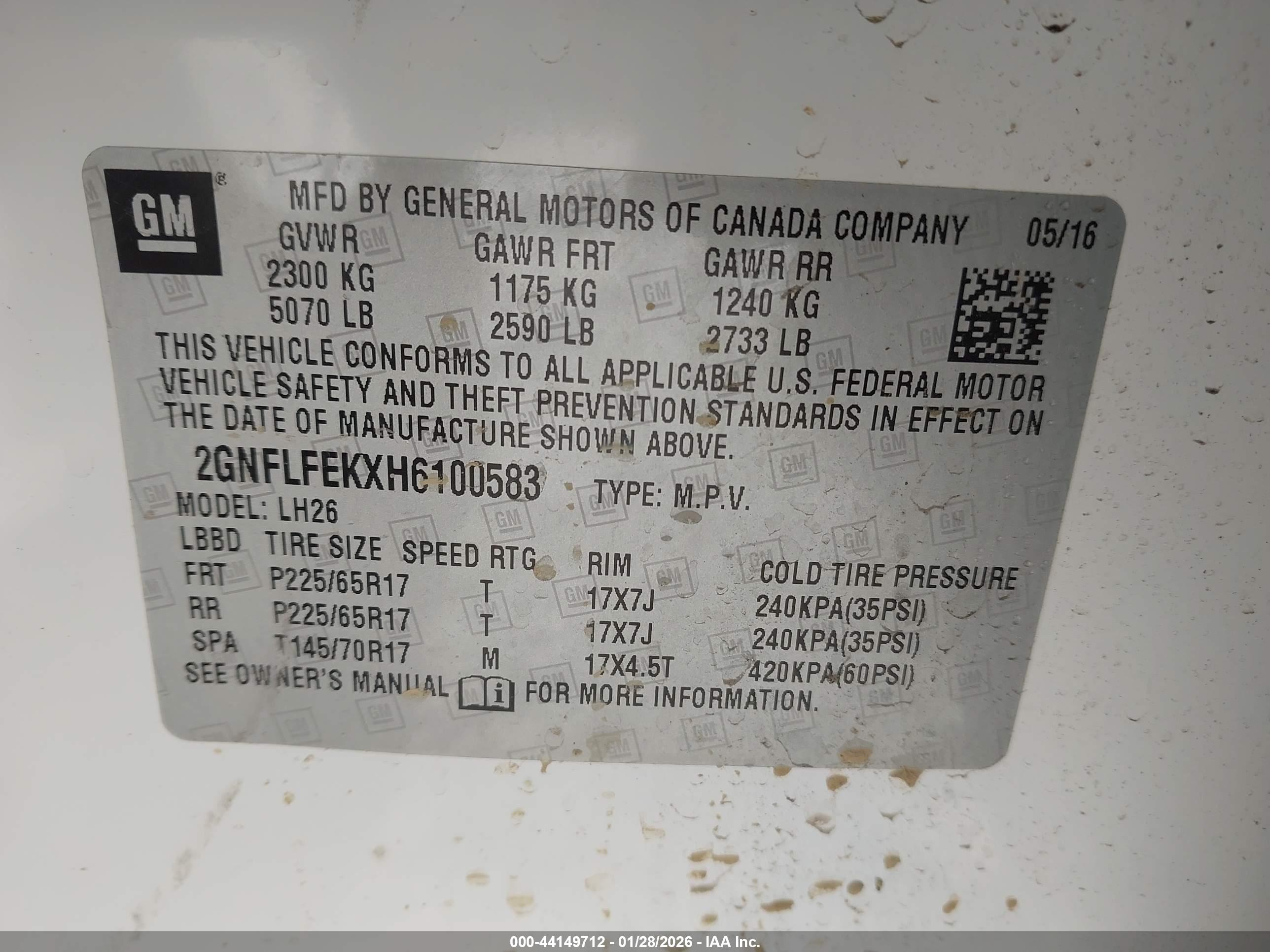 CHEVROLET EQUINOX image 9
