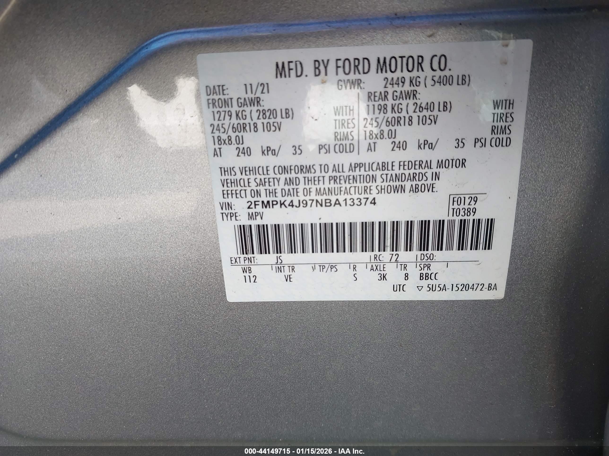 FORD EDGE image 9