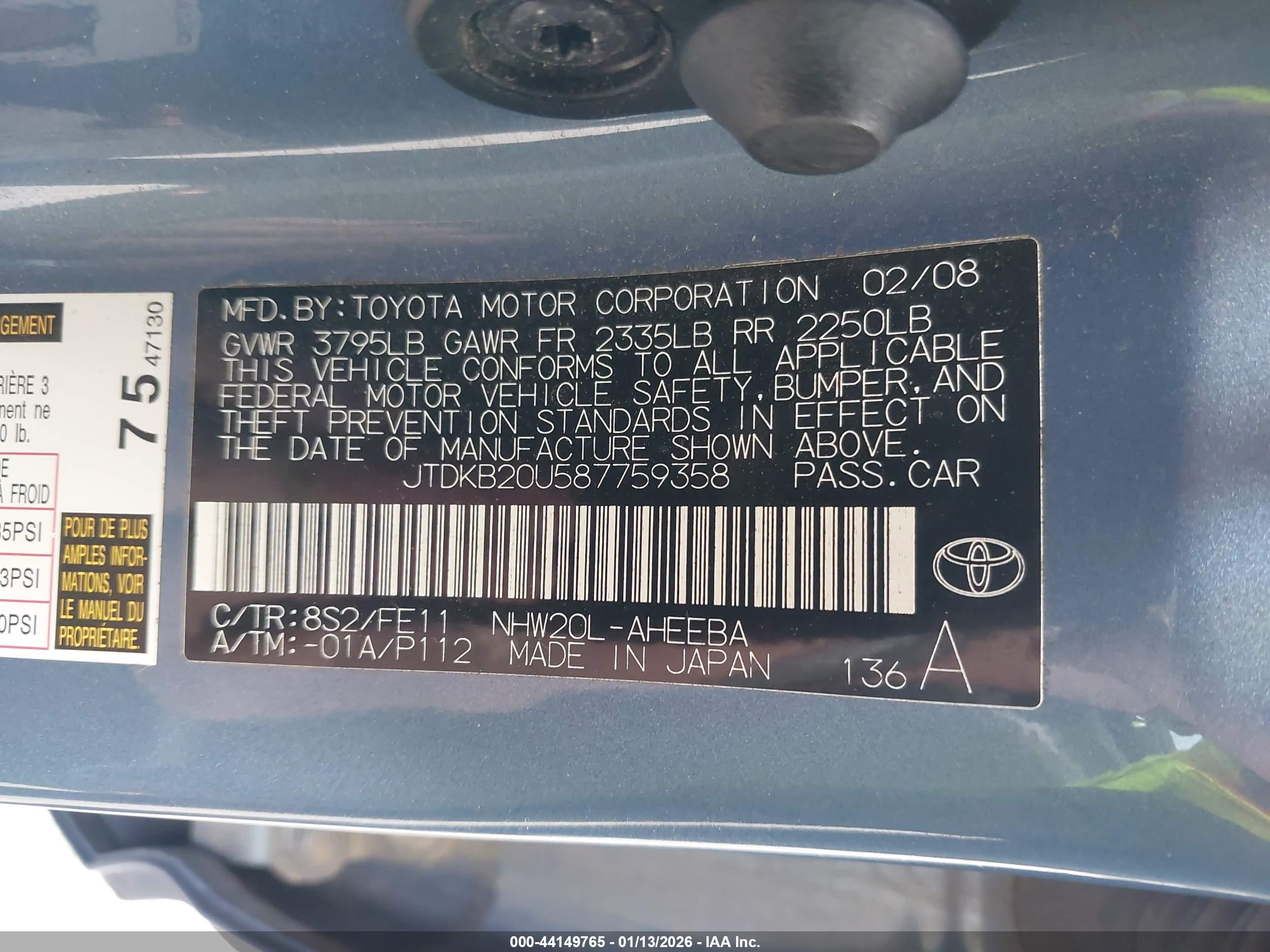 TOYOTA PRIUS image 9