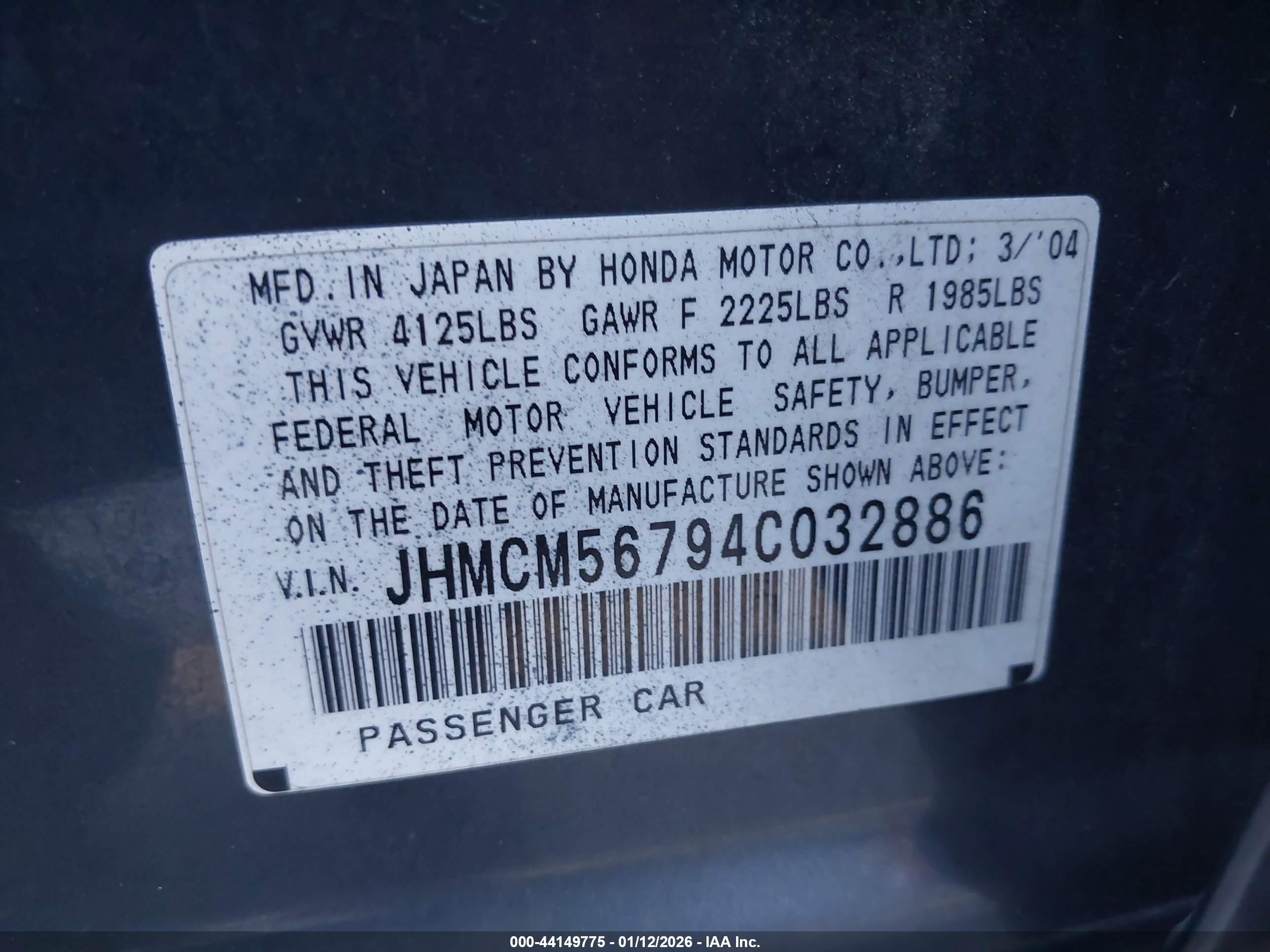 HONDA ACCORD image 9