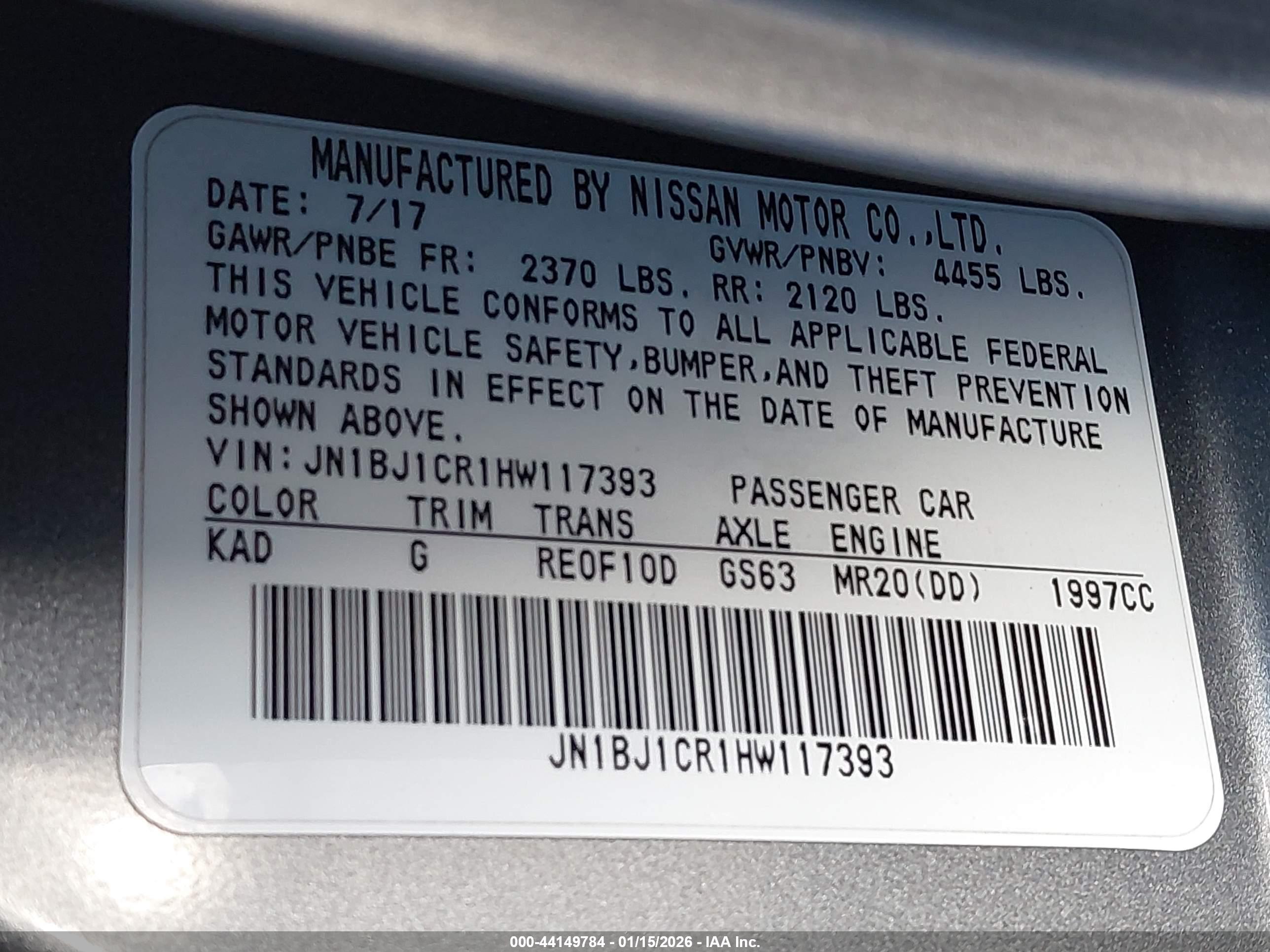 NISSAN ROGUE image 9