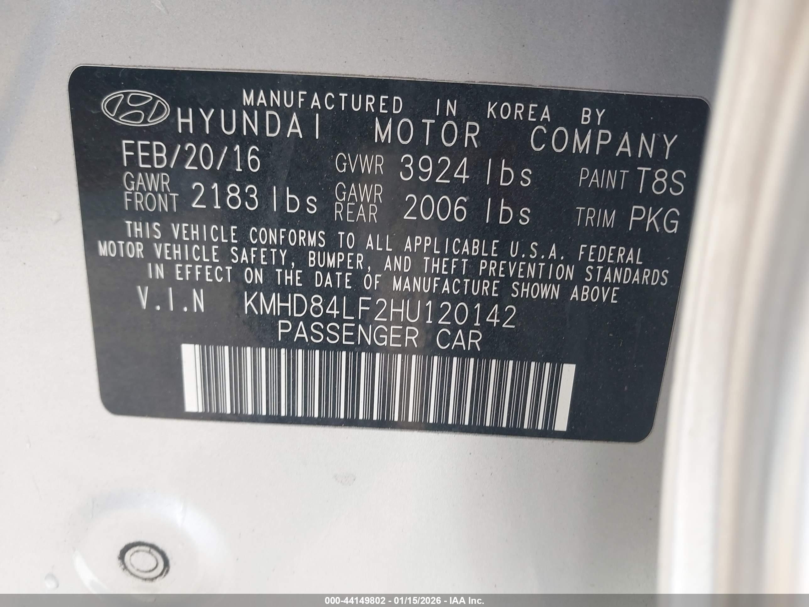 HYUNDAI ELANTRA image 9