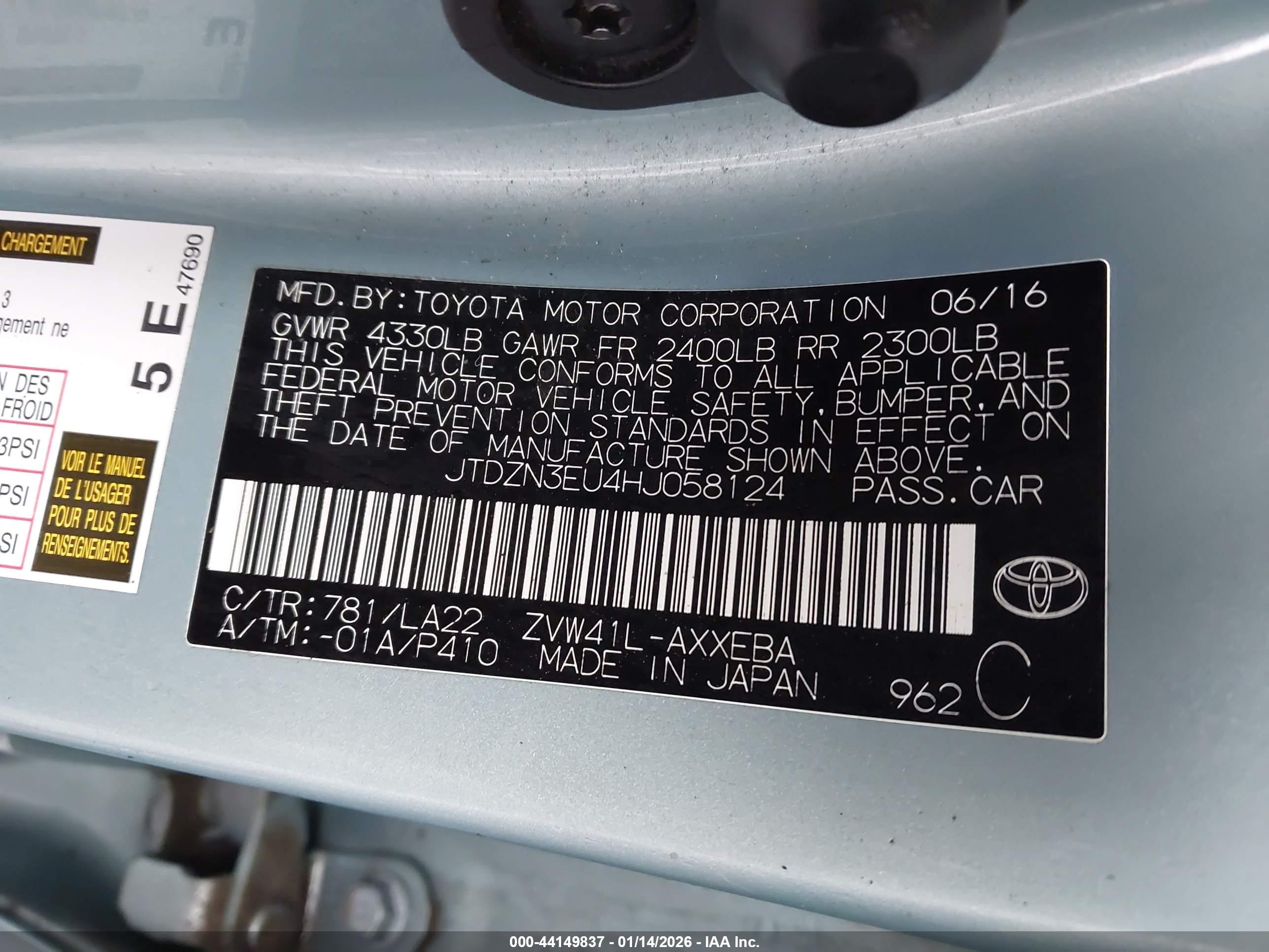 TOYOTA PRIUS image 9