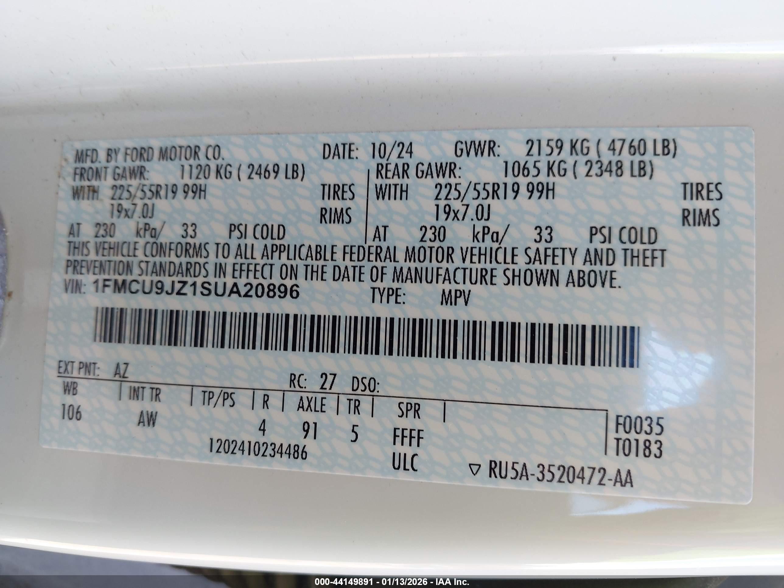 FORD ESCAPE image 9