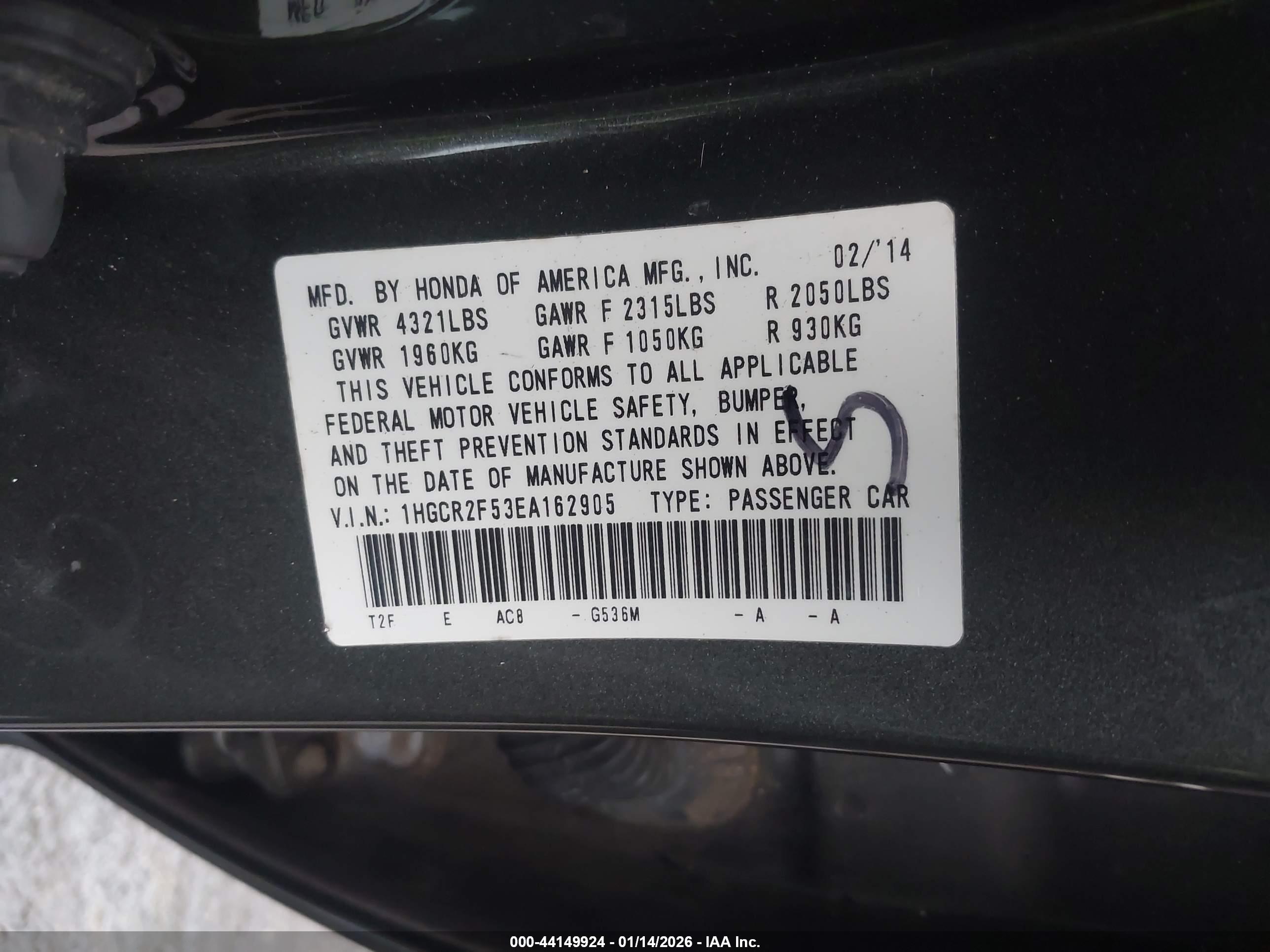 HONDA ACCORD image 9