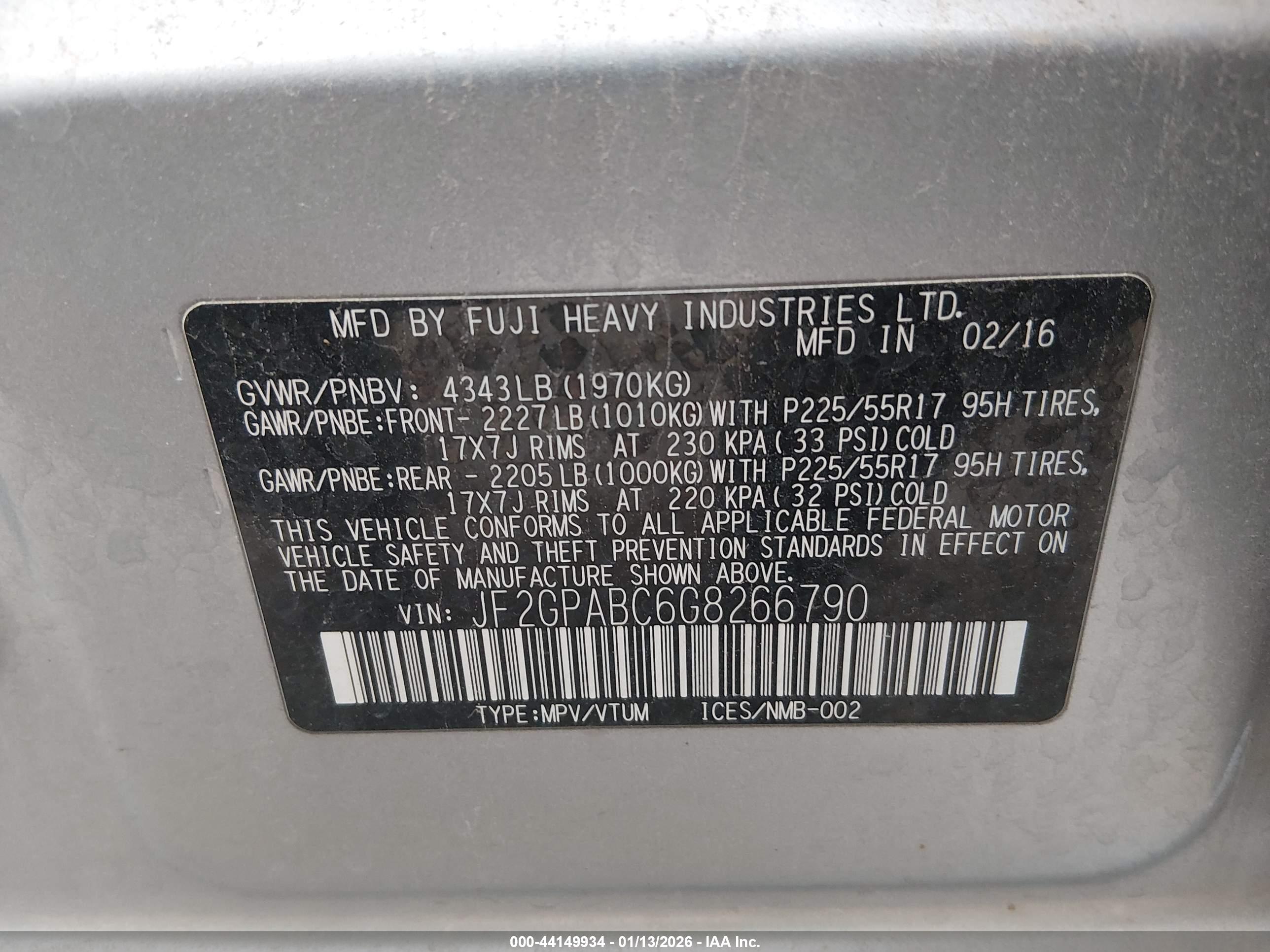 SUBARU CROSSTREK image 9