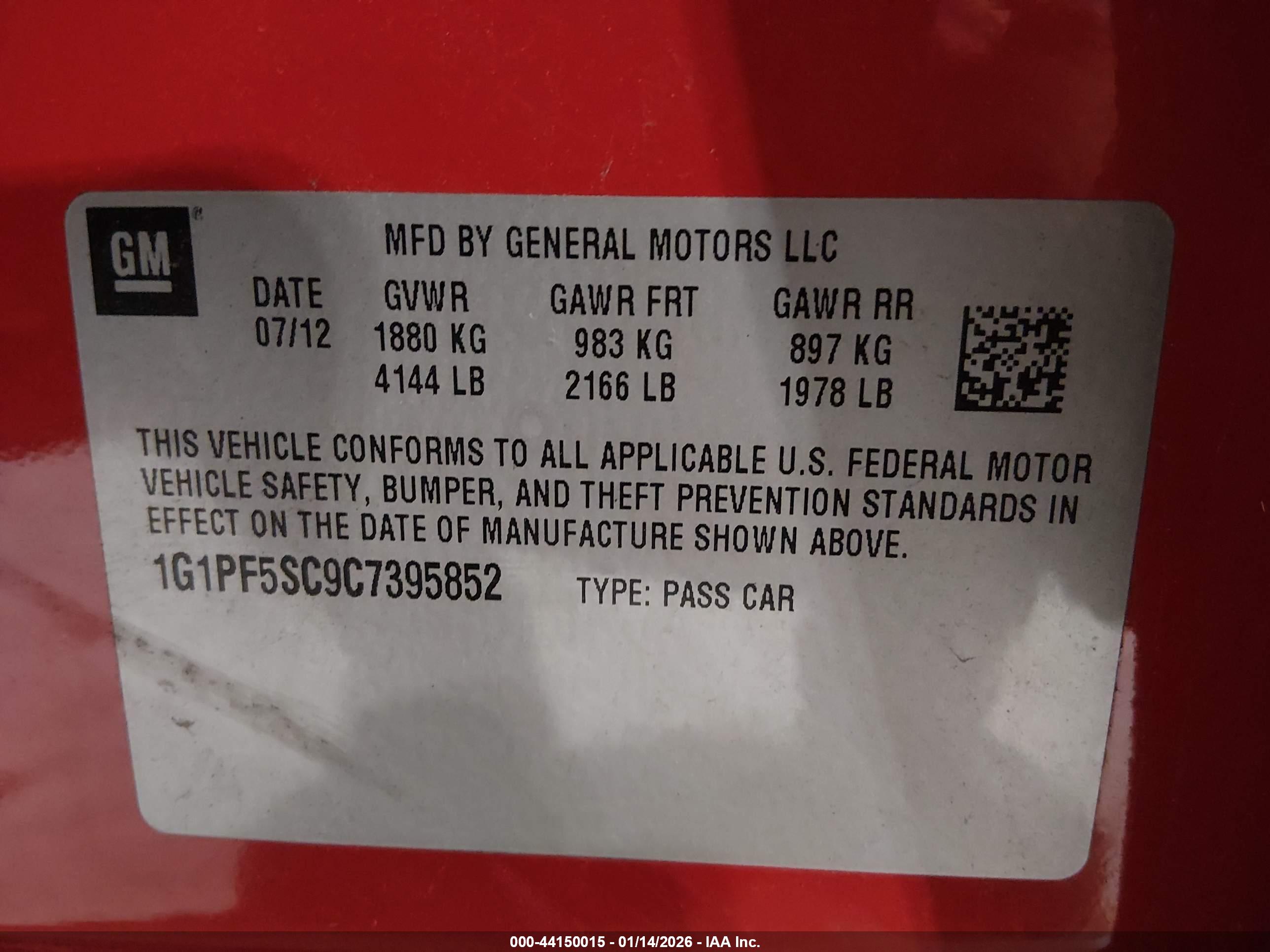 CHEVROLET CRUZE image 9