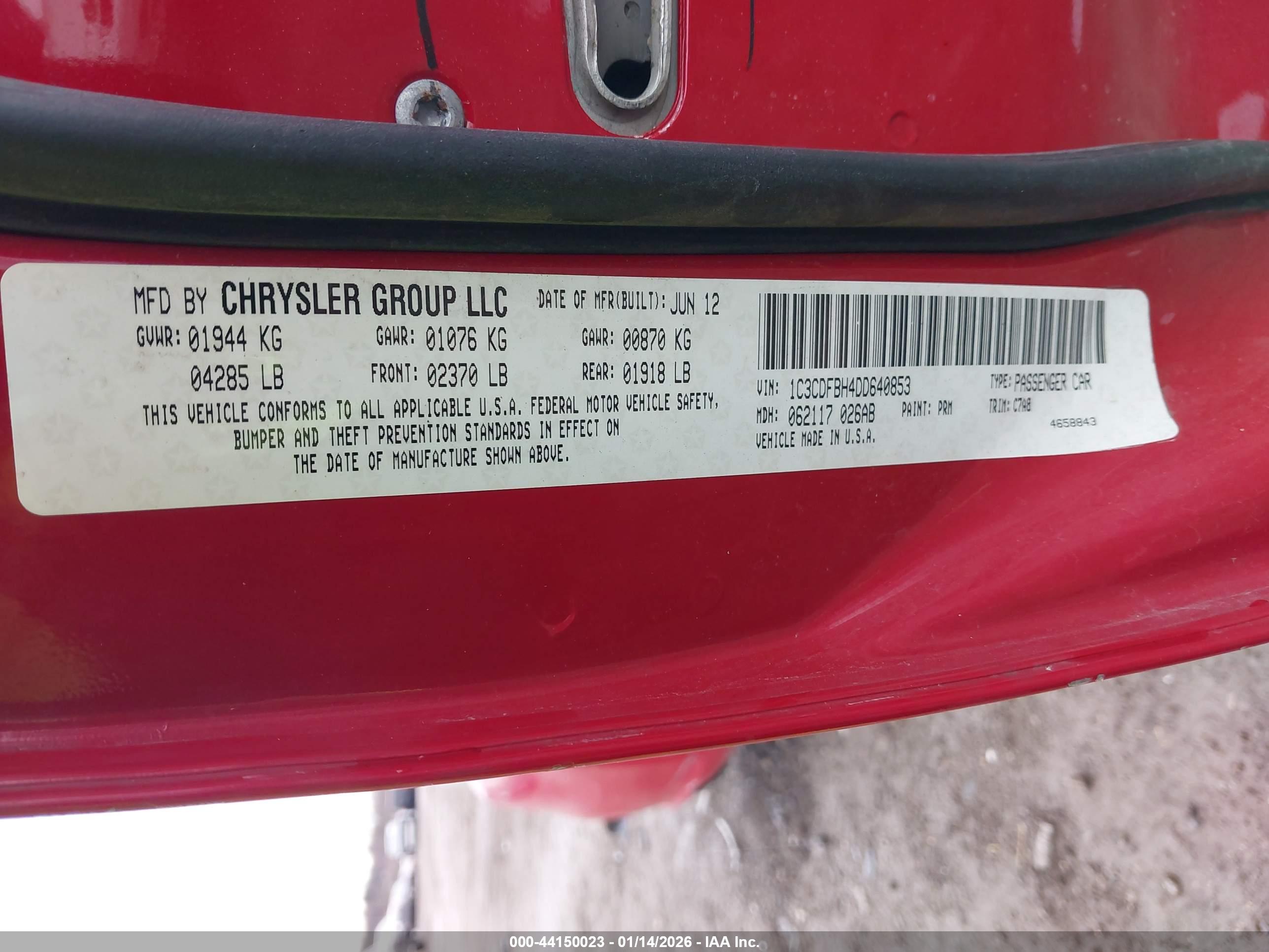 DODGE DART image 9
