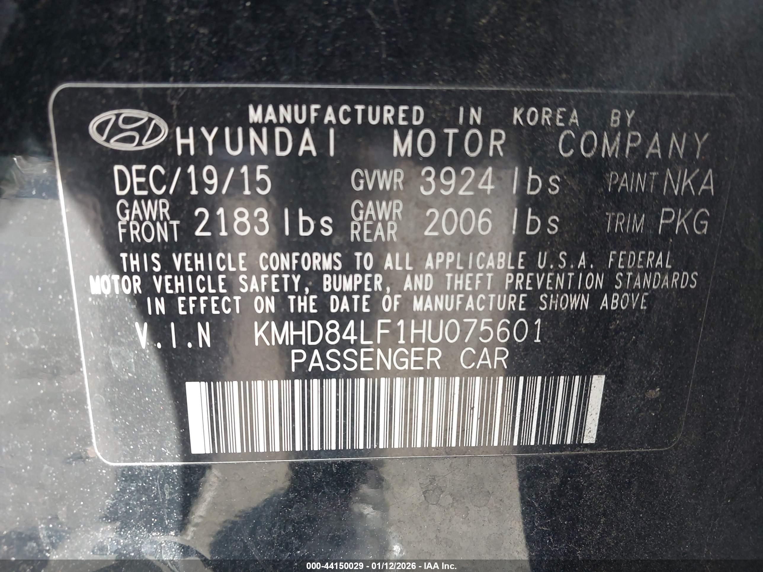 HYUNDAI ELANTRA image 9