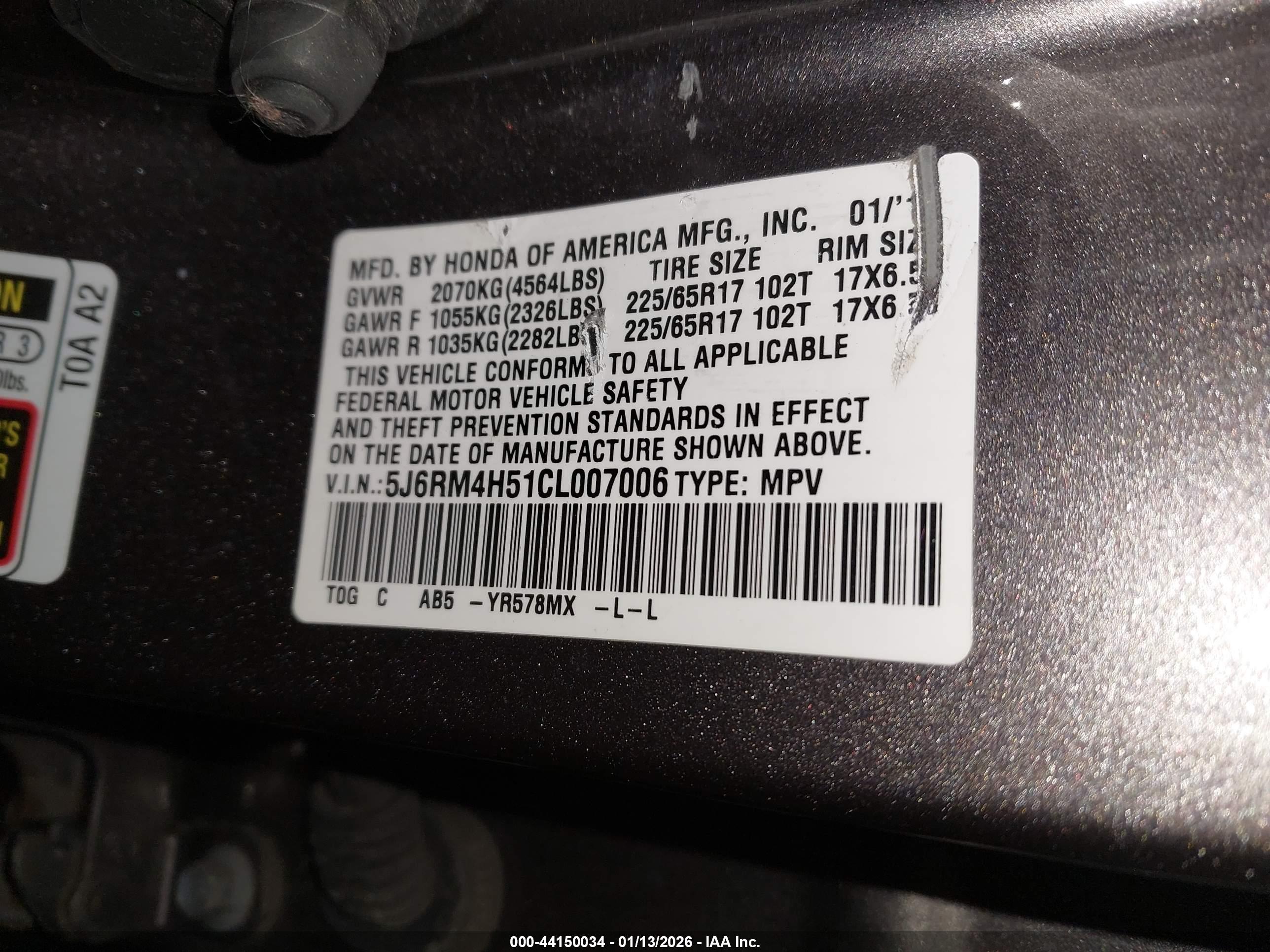 HONDA CR-V image 9