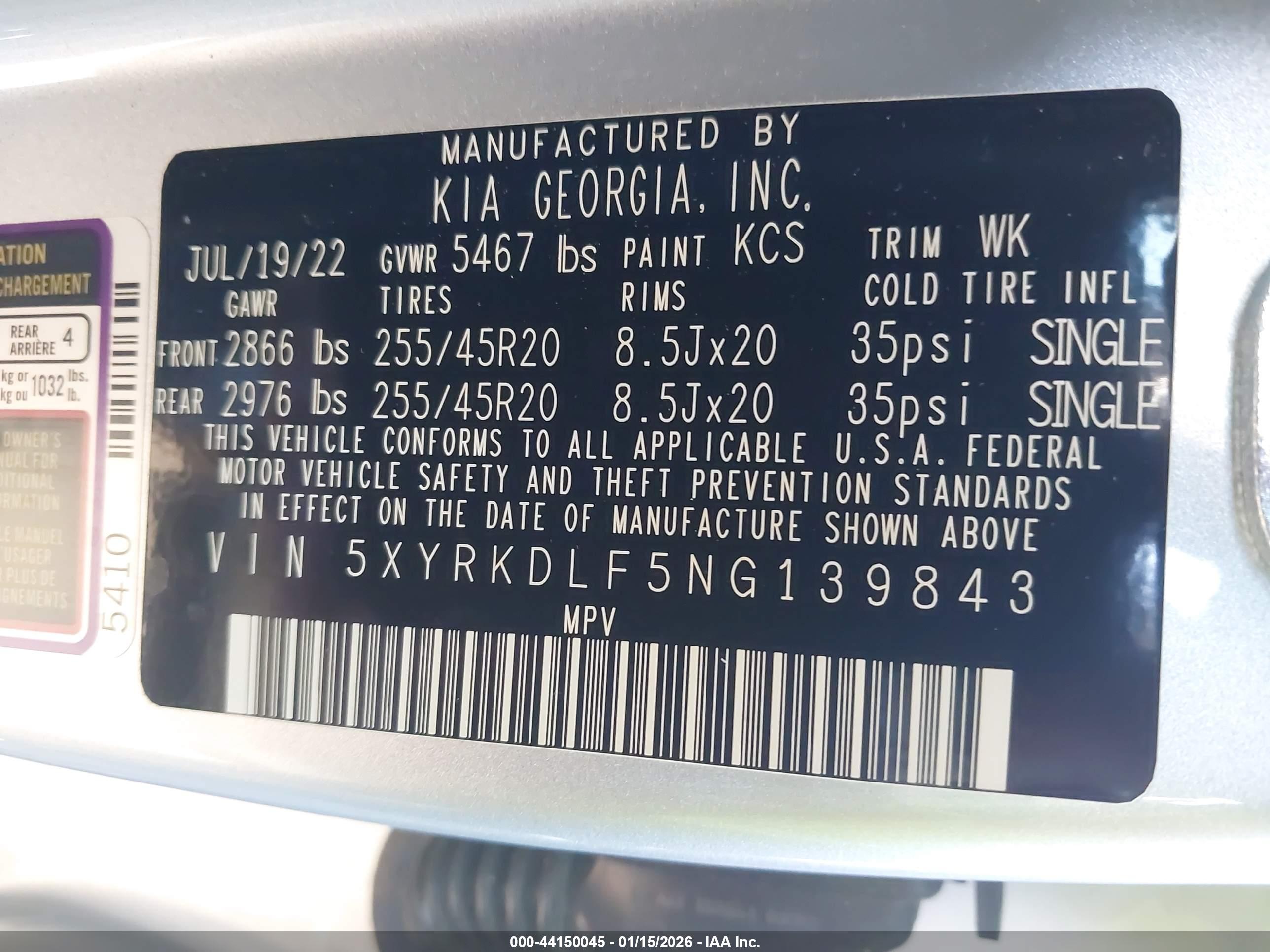 KIA SORENTO image 9