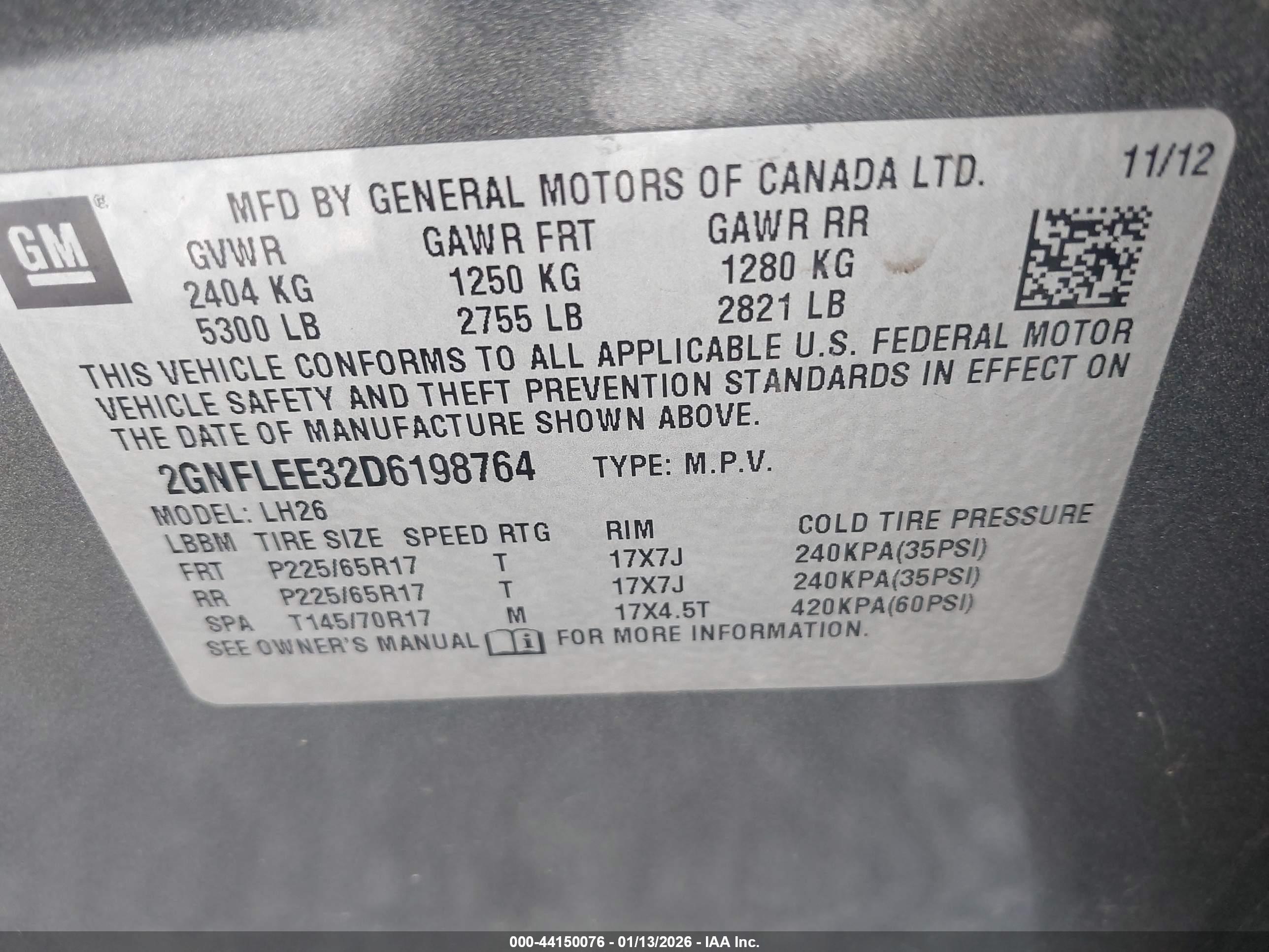 CHEVROLET EQUINOX image 9