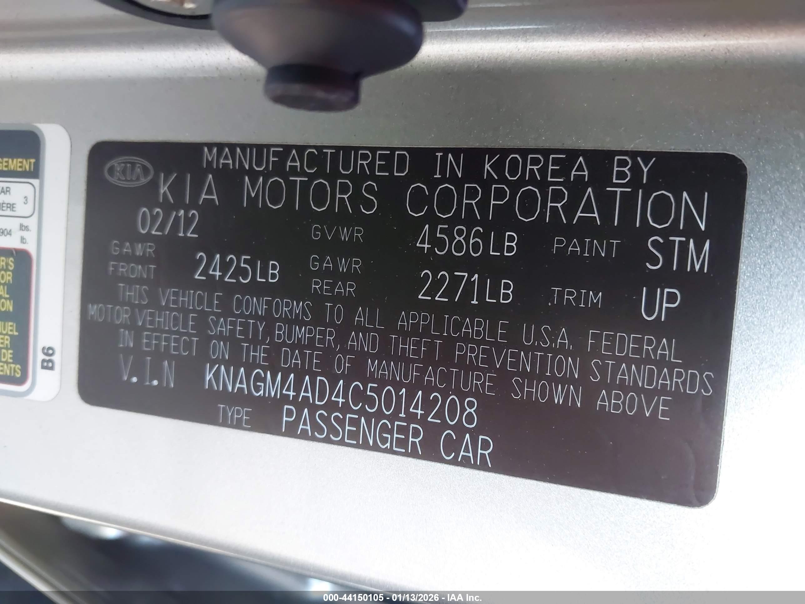 KIA OPTIMA image 9