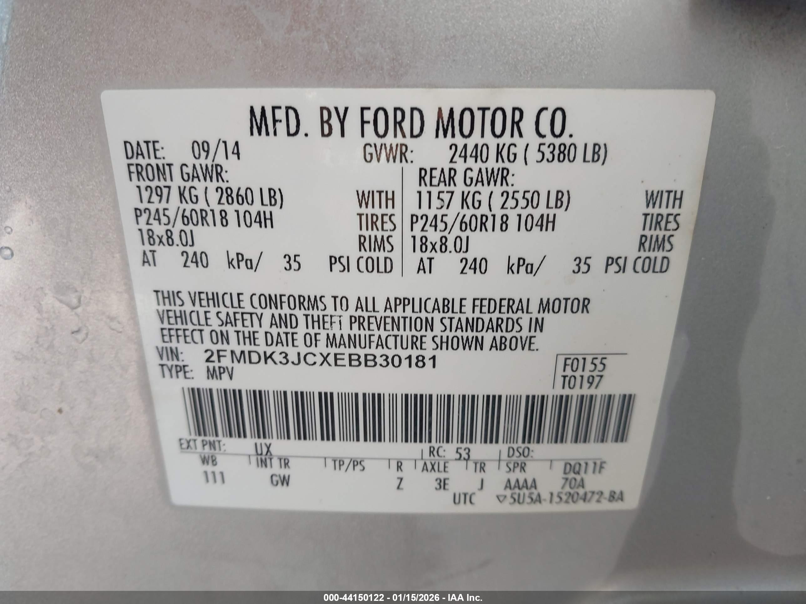 FORD EDGE image 9