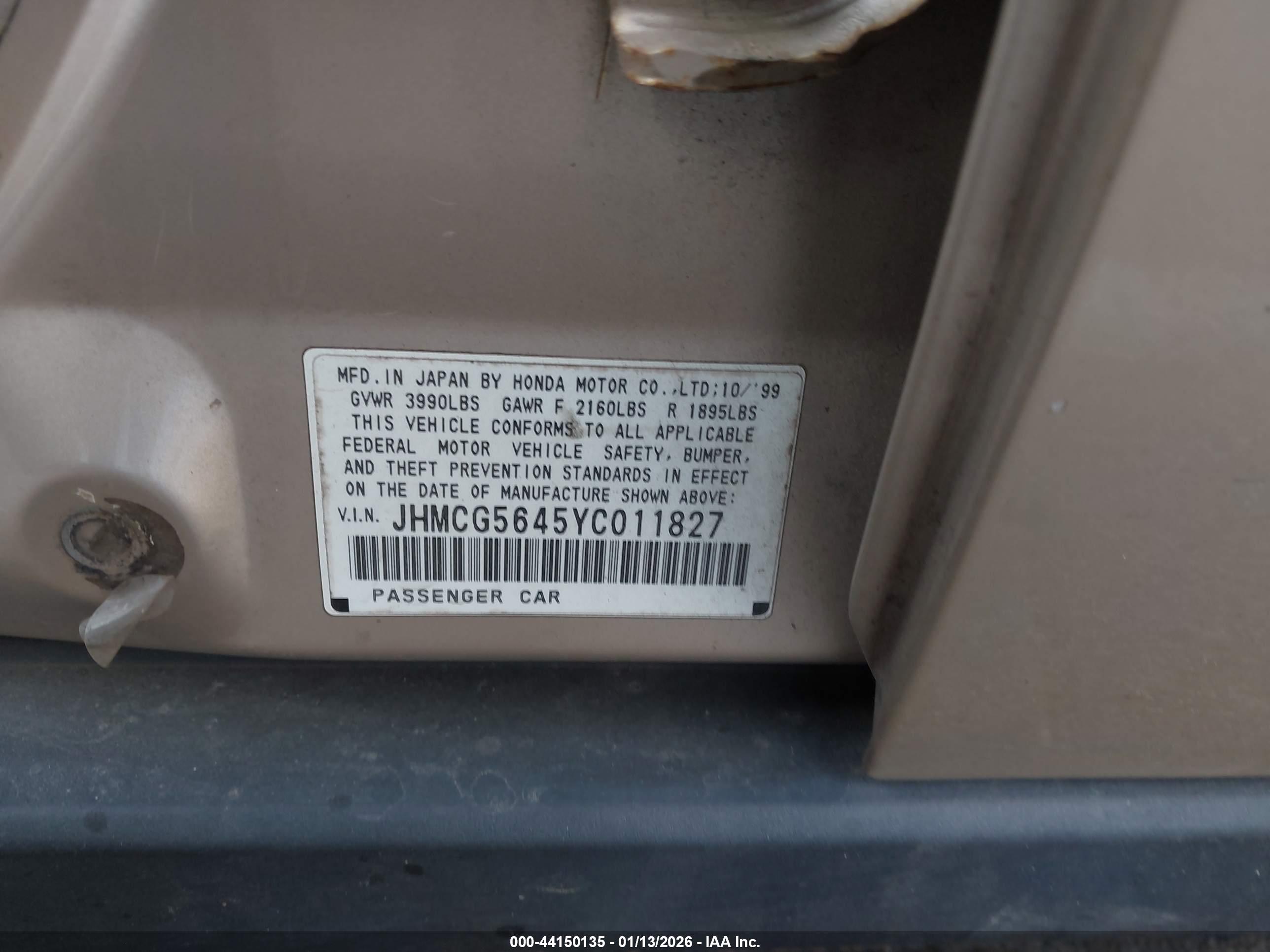 HONDA ACCORD image 9