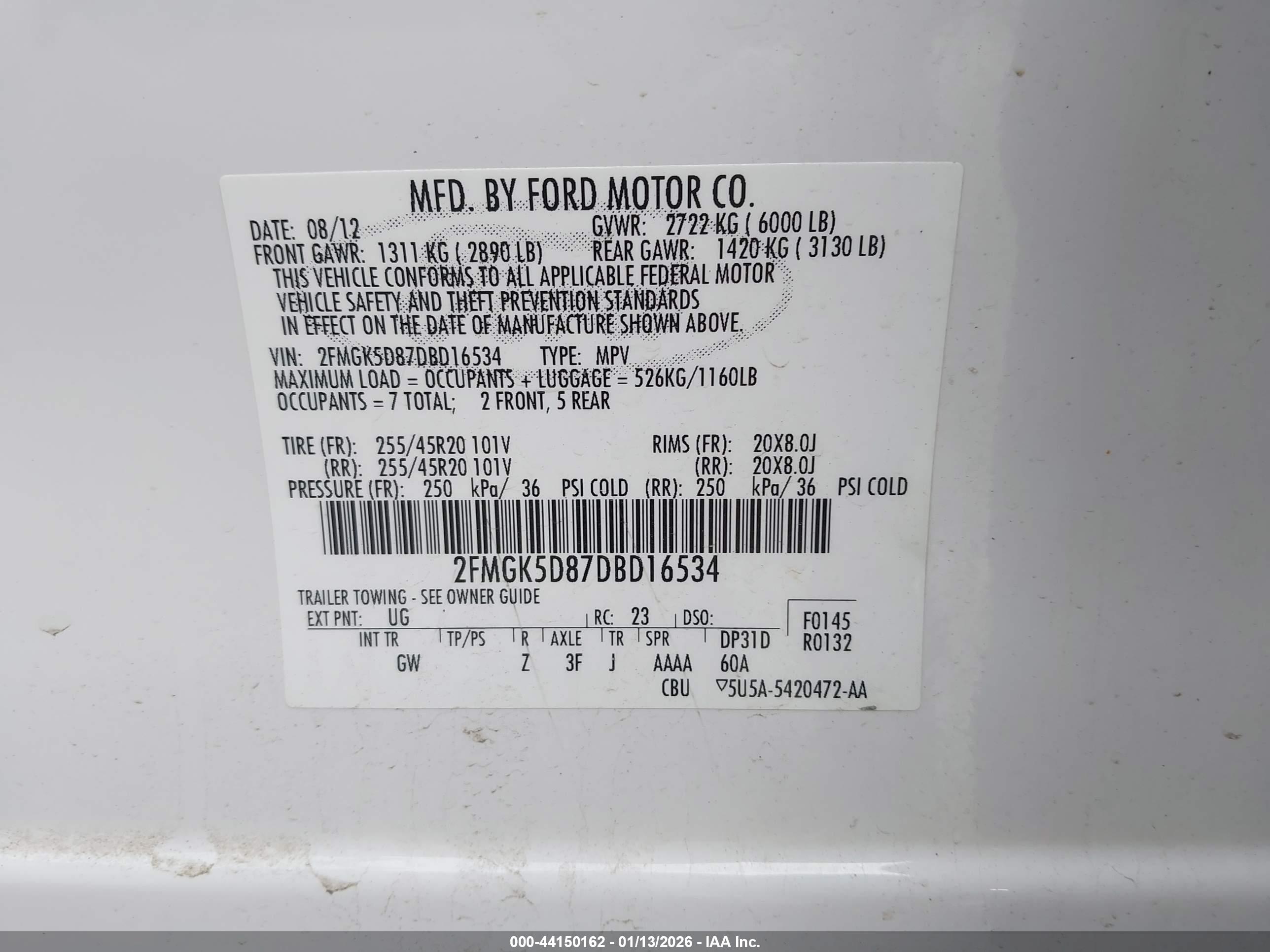FORD FLEX image 9