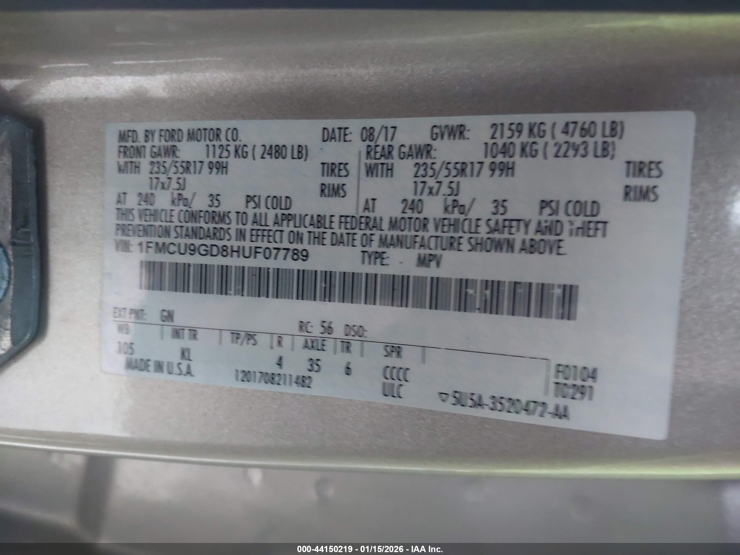 FORD ESCAPE image 9
