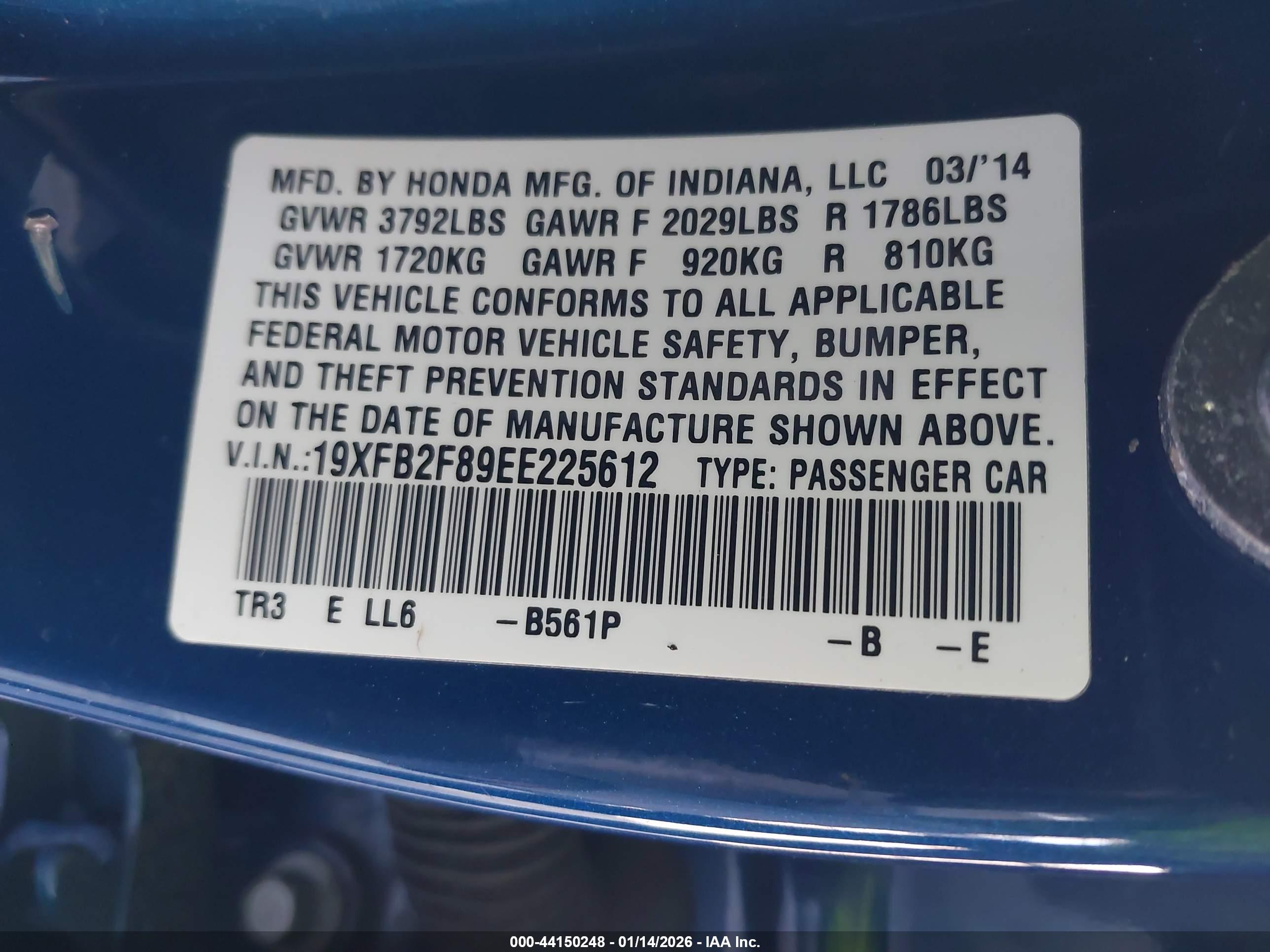 HONDA CIVIC image 9