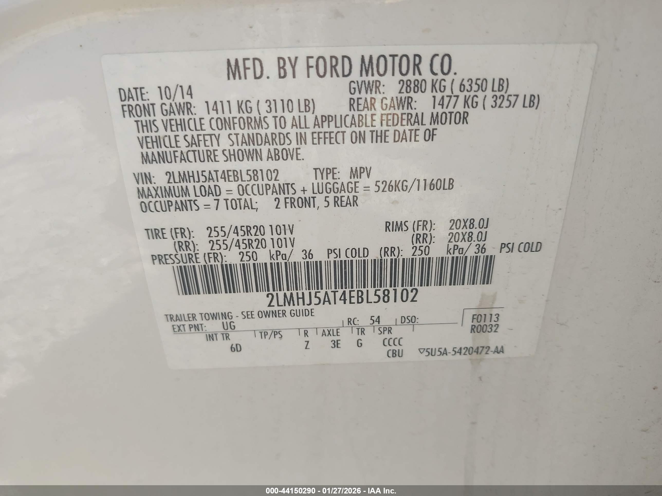 LINCOLN MKT image 9