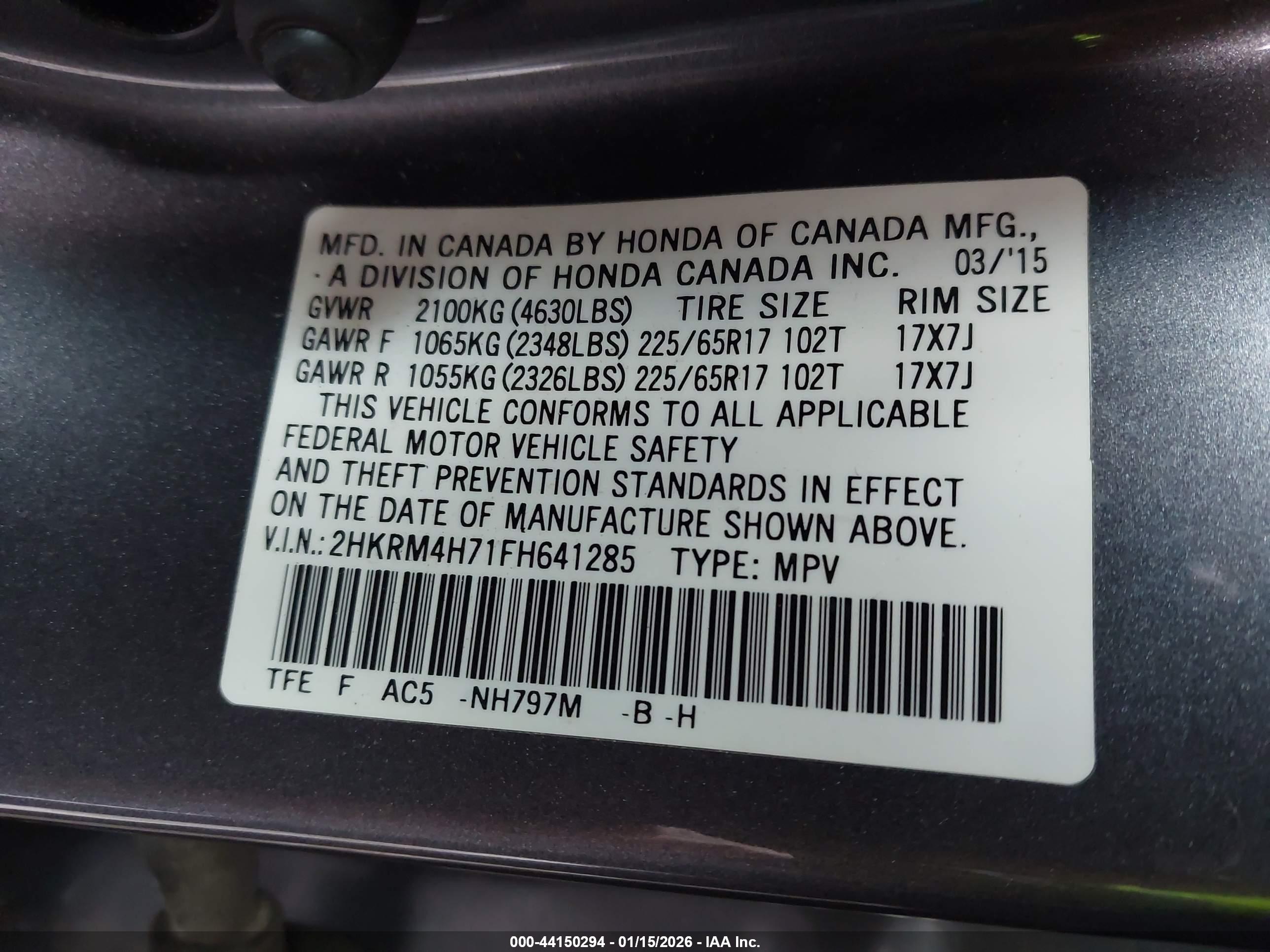 HONDA CR-V image 9