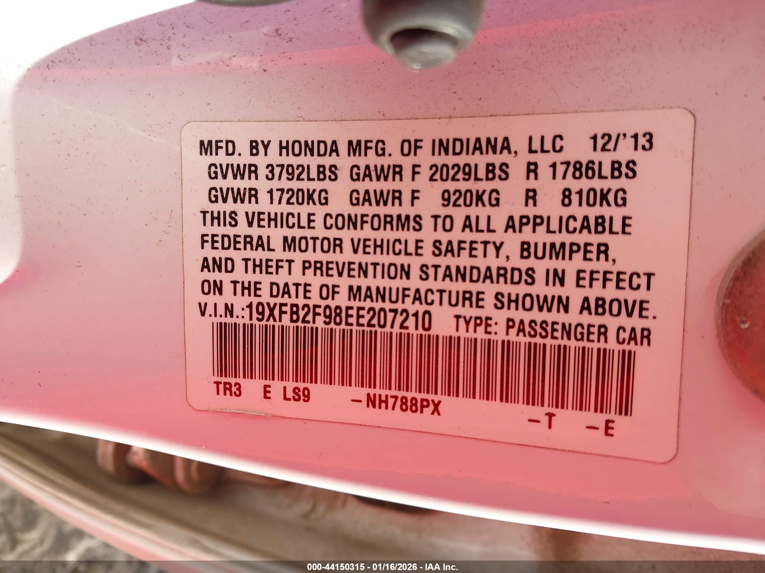 HONDA CIVIC image 9