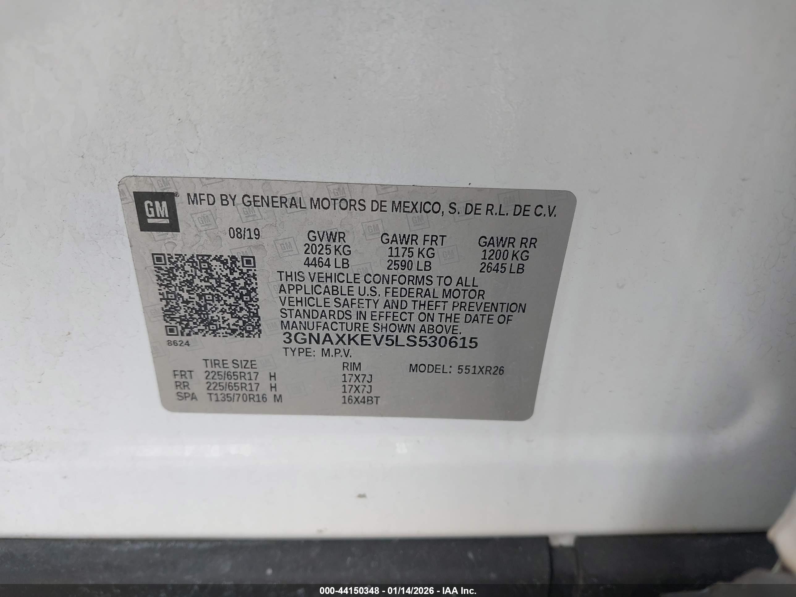 CHEVROLET EQUINOX image 9