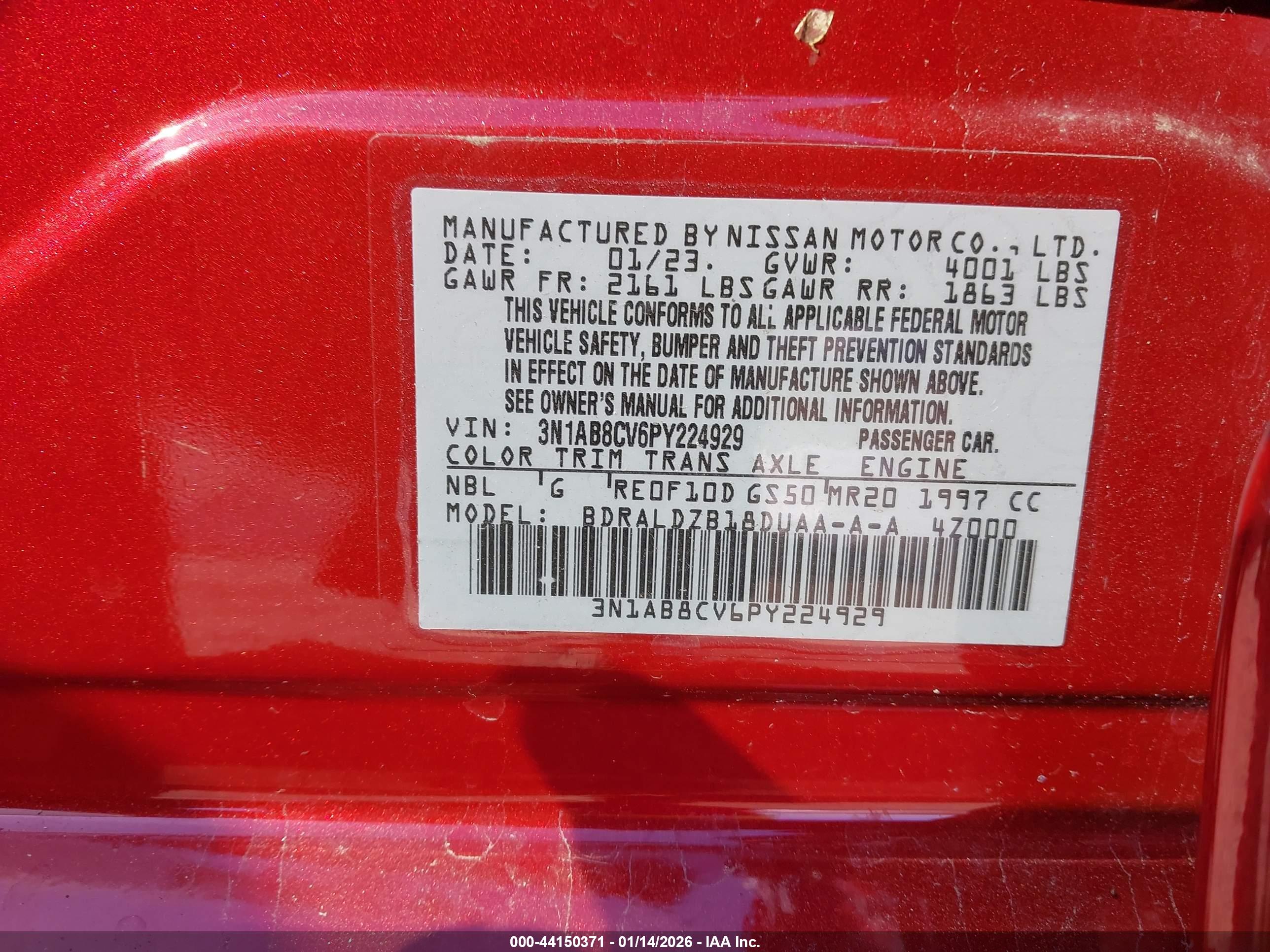 NISSAN SENTRA image 9