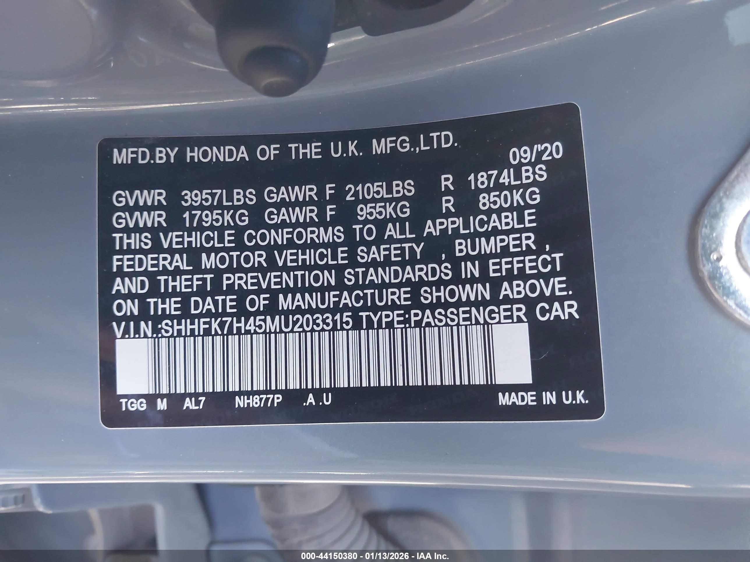 HONDA CIVIC image 9