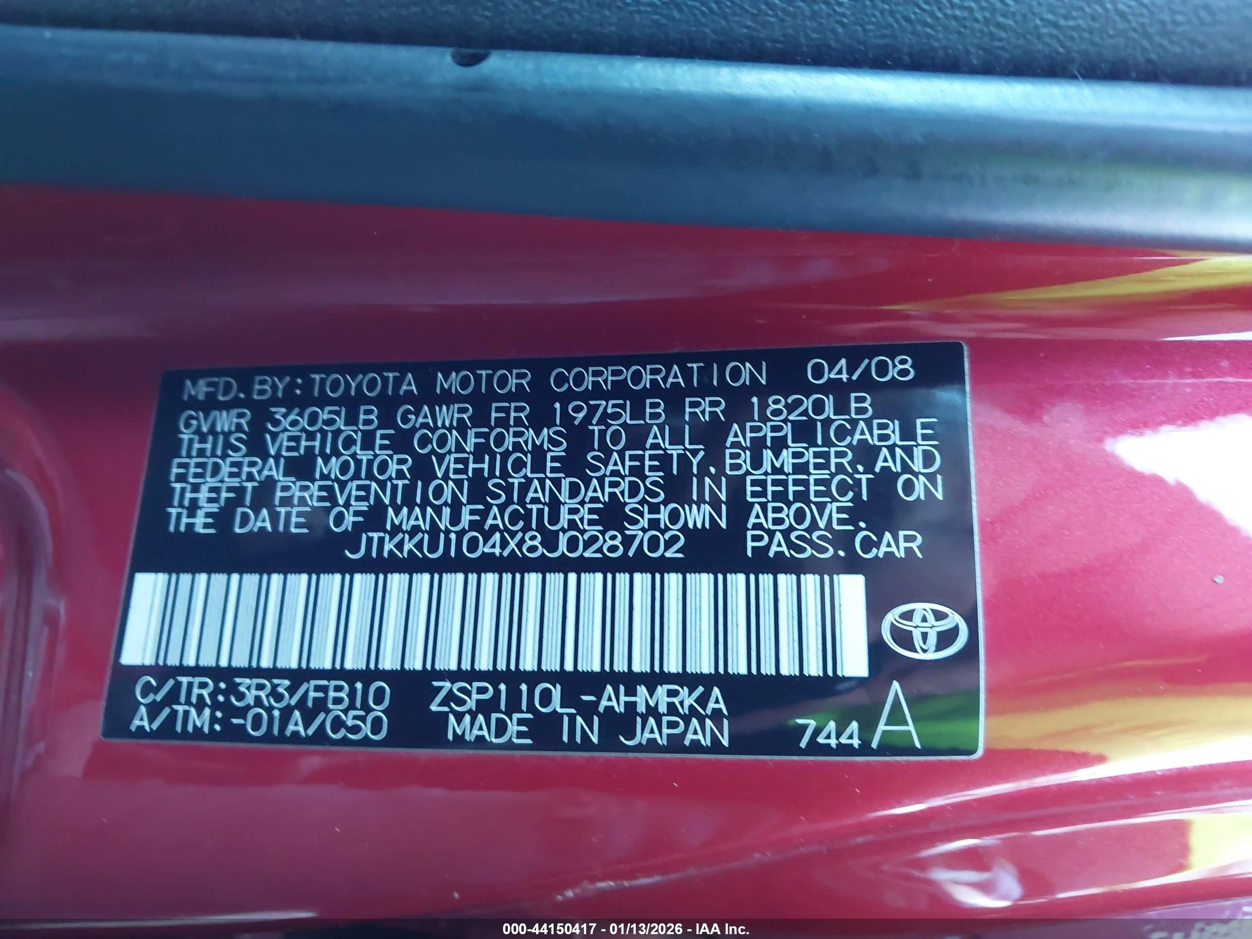 SCION XD image 9