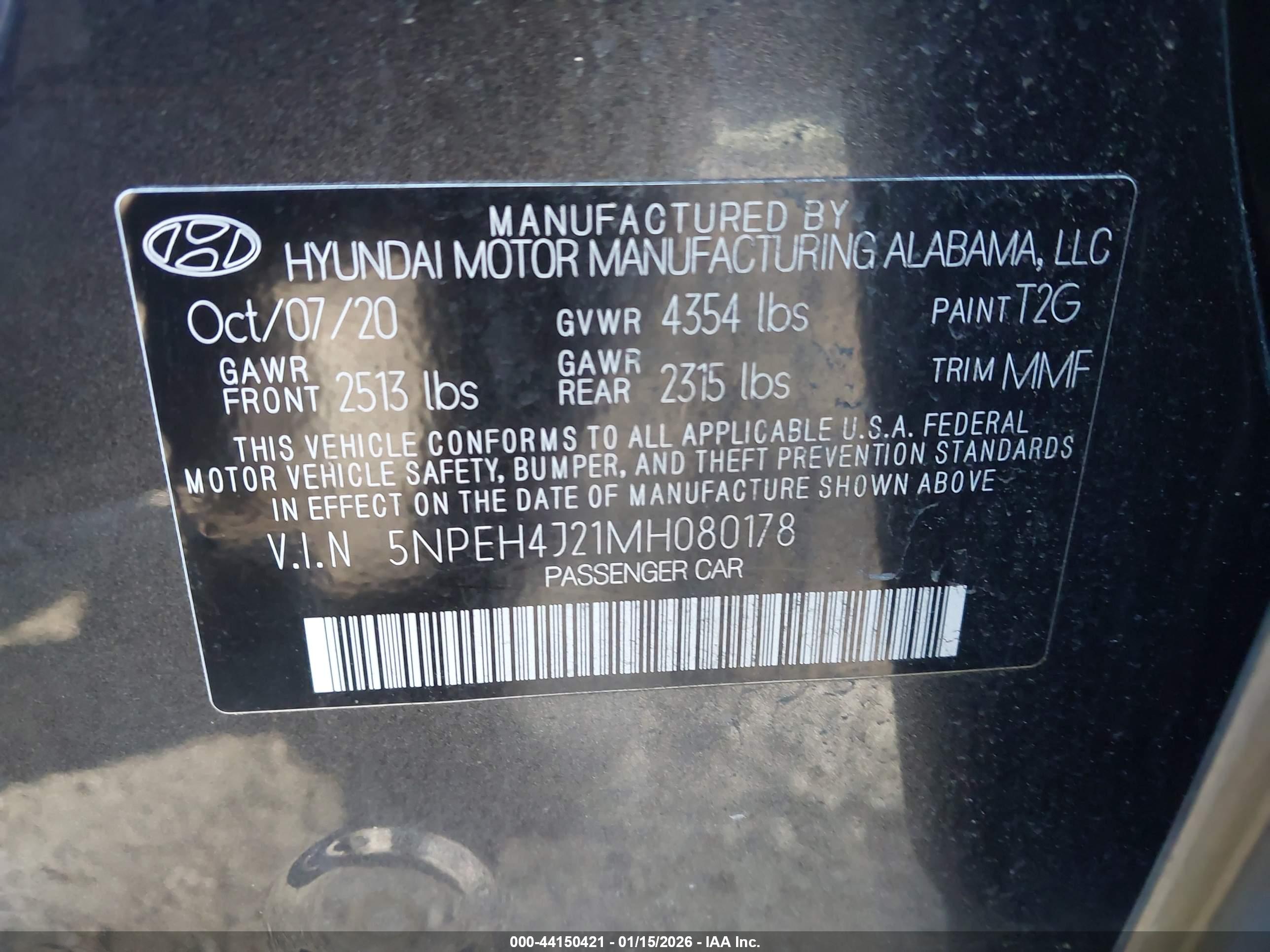 HYUNDAI SONATA image 9