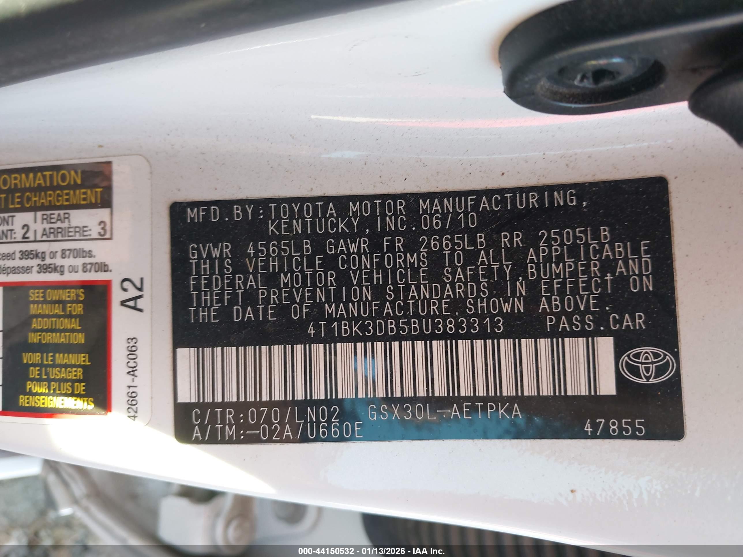 TOYOTA AVALON image 9
