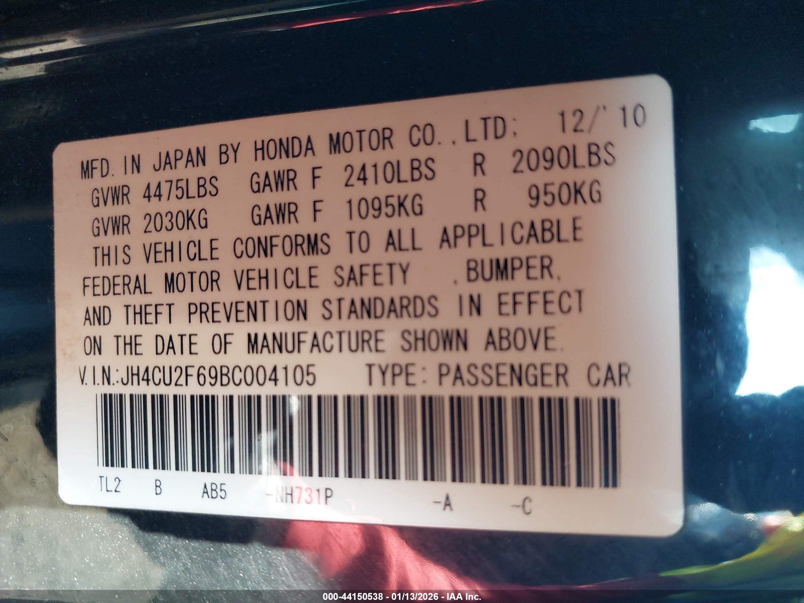 ACURA TSX image 9