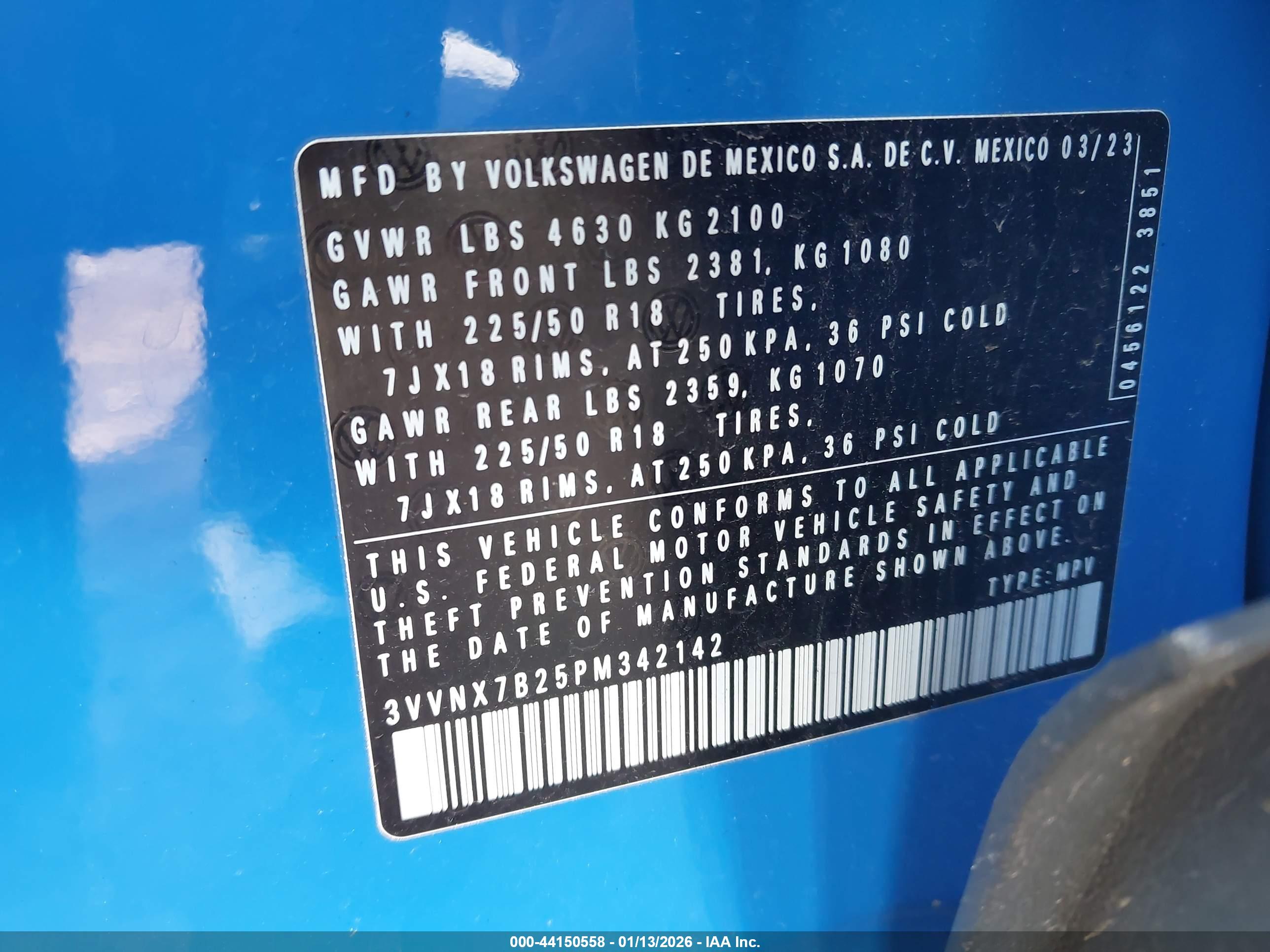 VOLKSWAGEN TAOS image 9