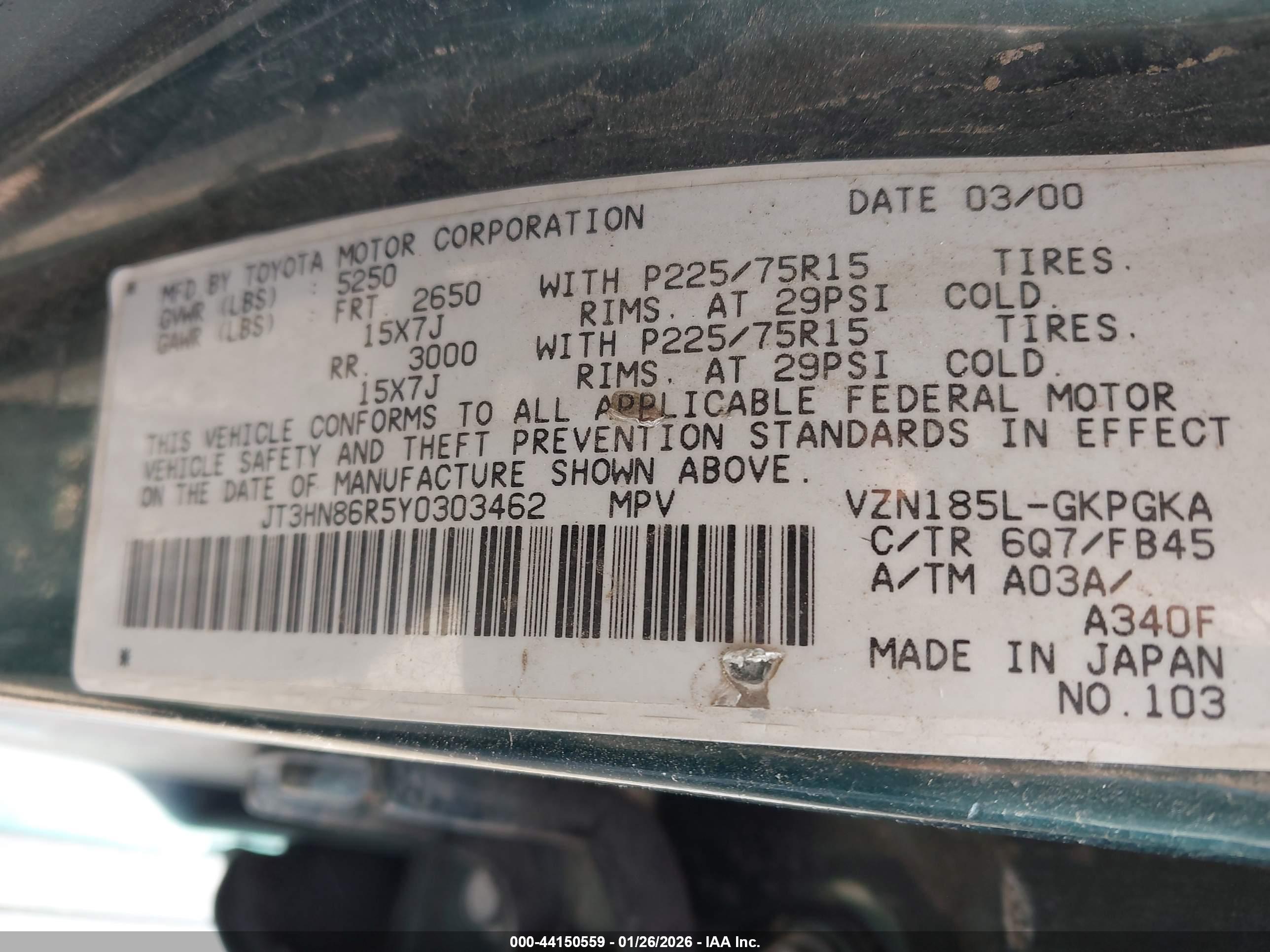 TOYOTA 4RUNNER image 9