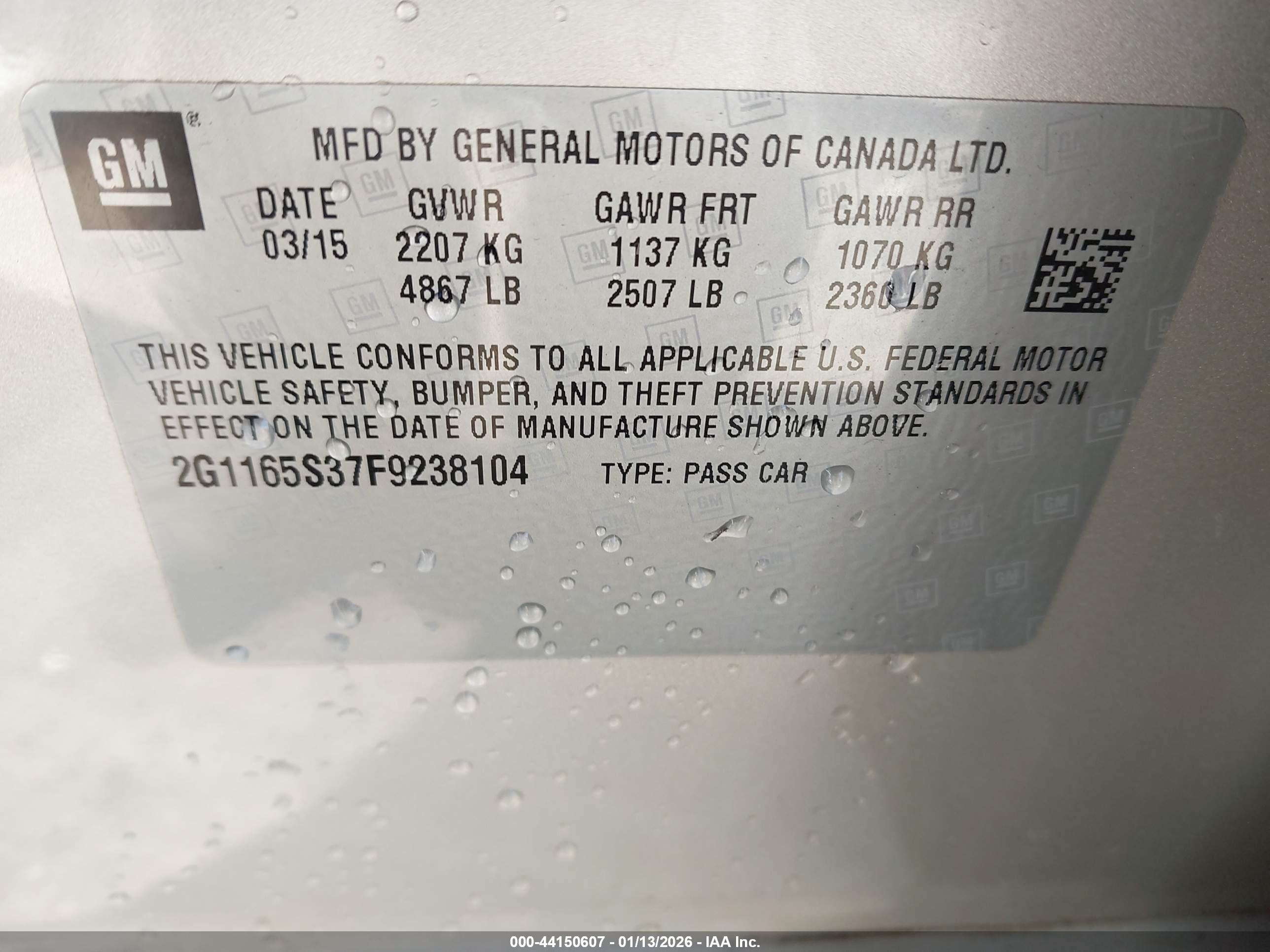 CHEVROLET IMPALA image 9