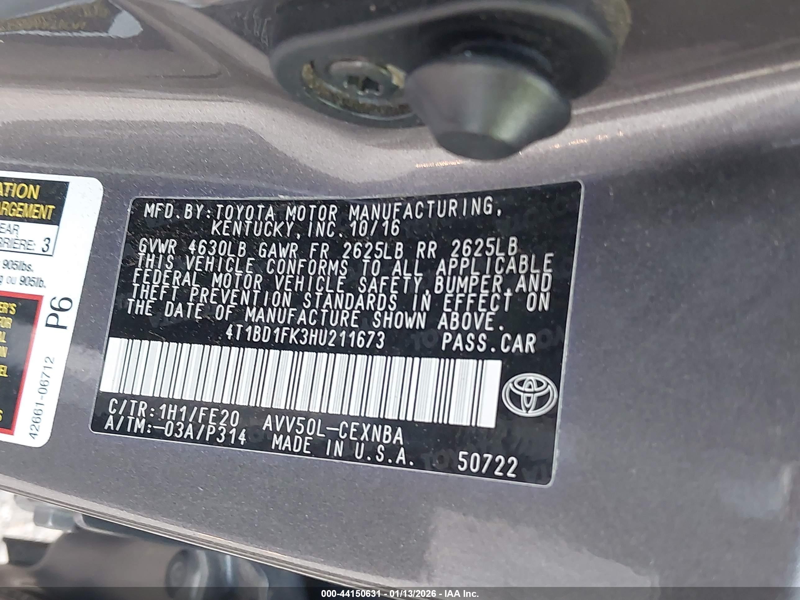 TOYOTA CAMRY image 9