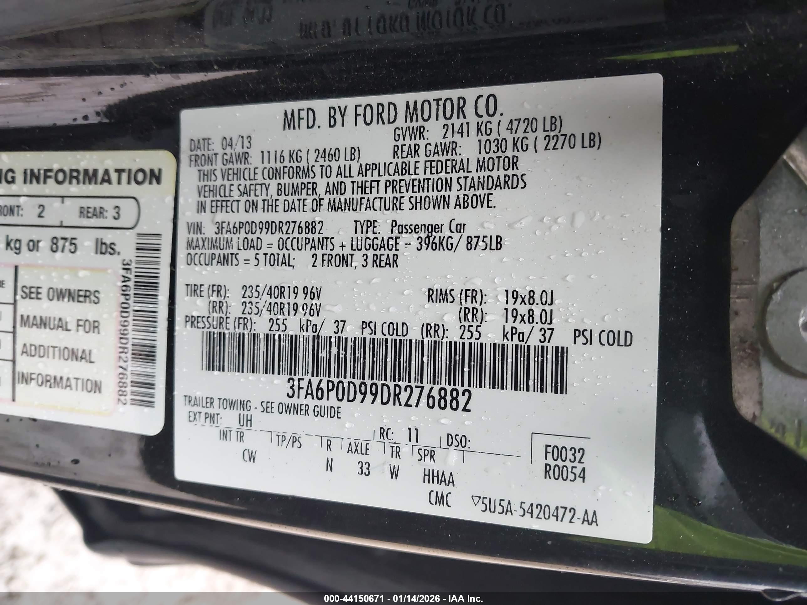 FORD FUSION image 9