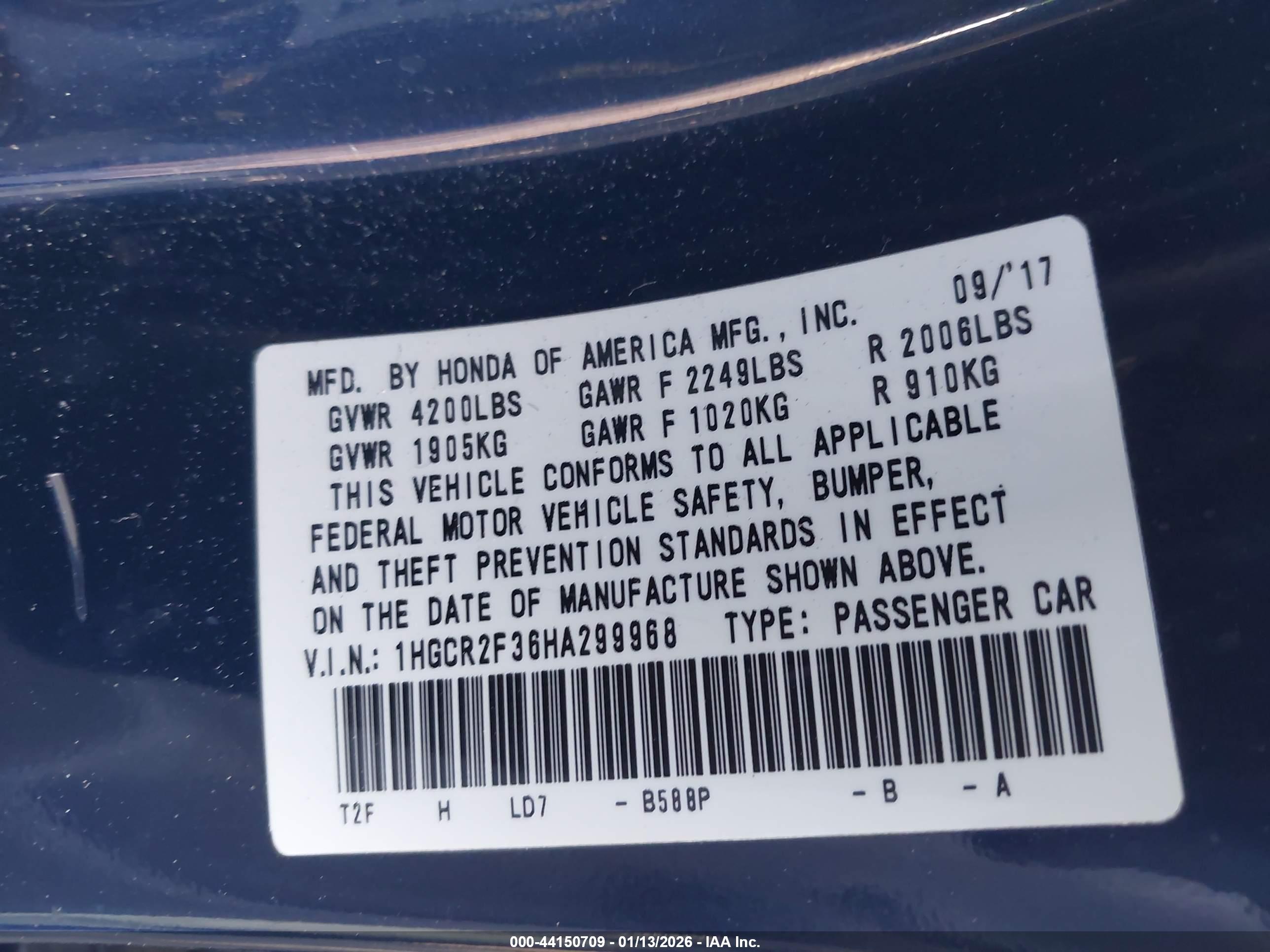 HONDA ACCORD image 9