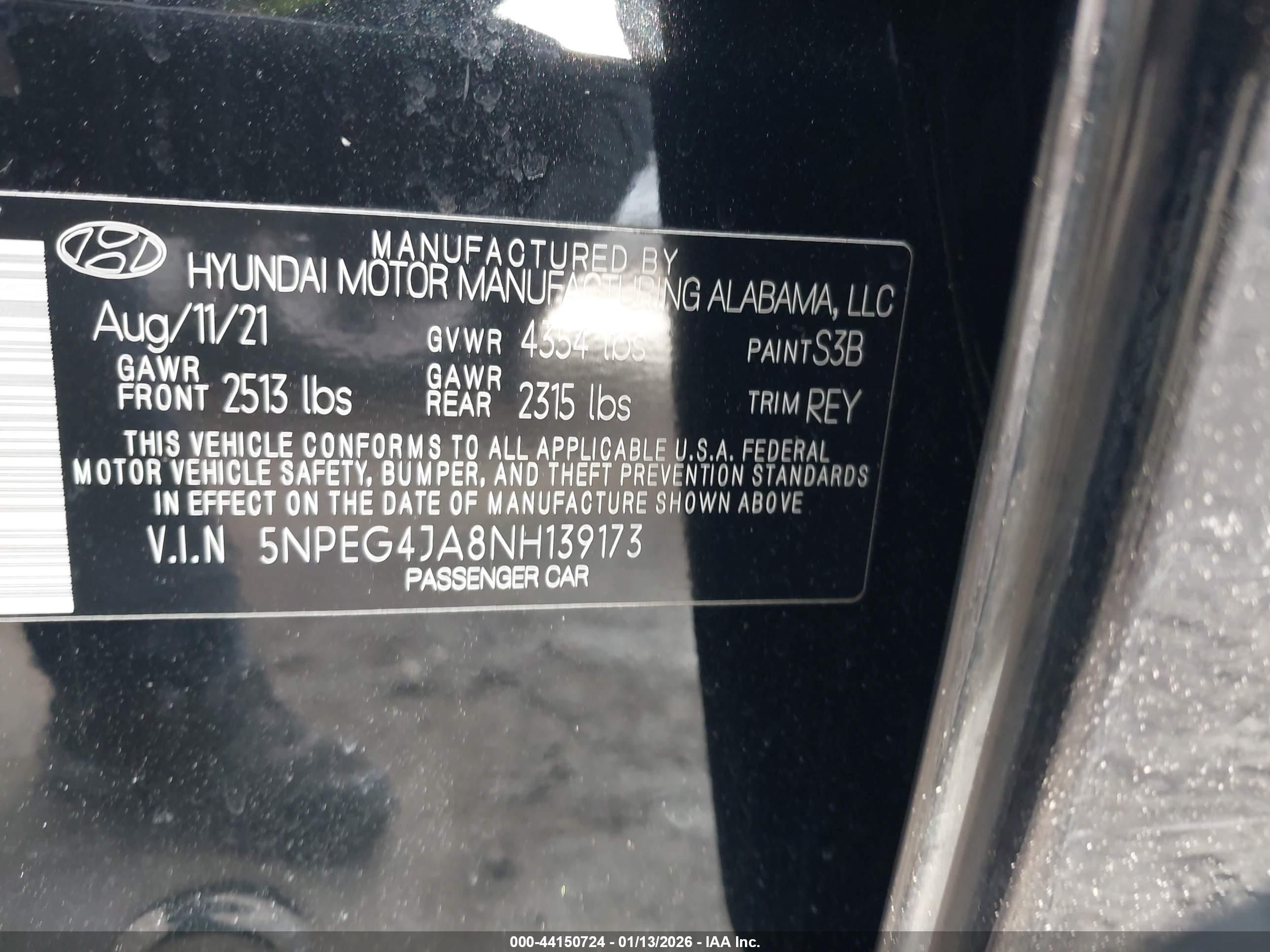 HYUNDAI SONATA image 9