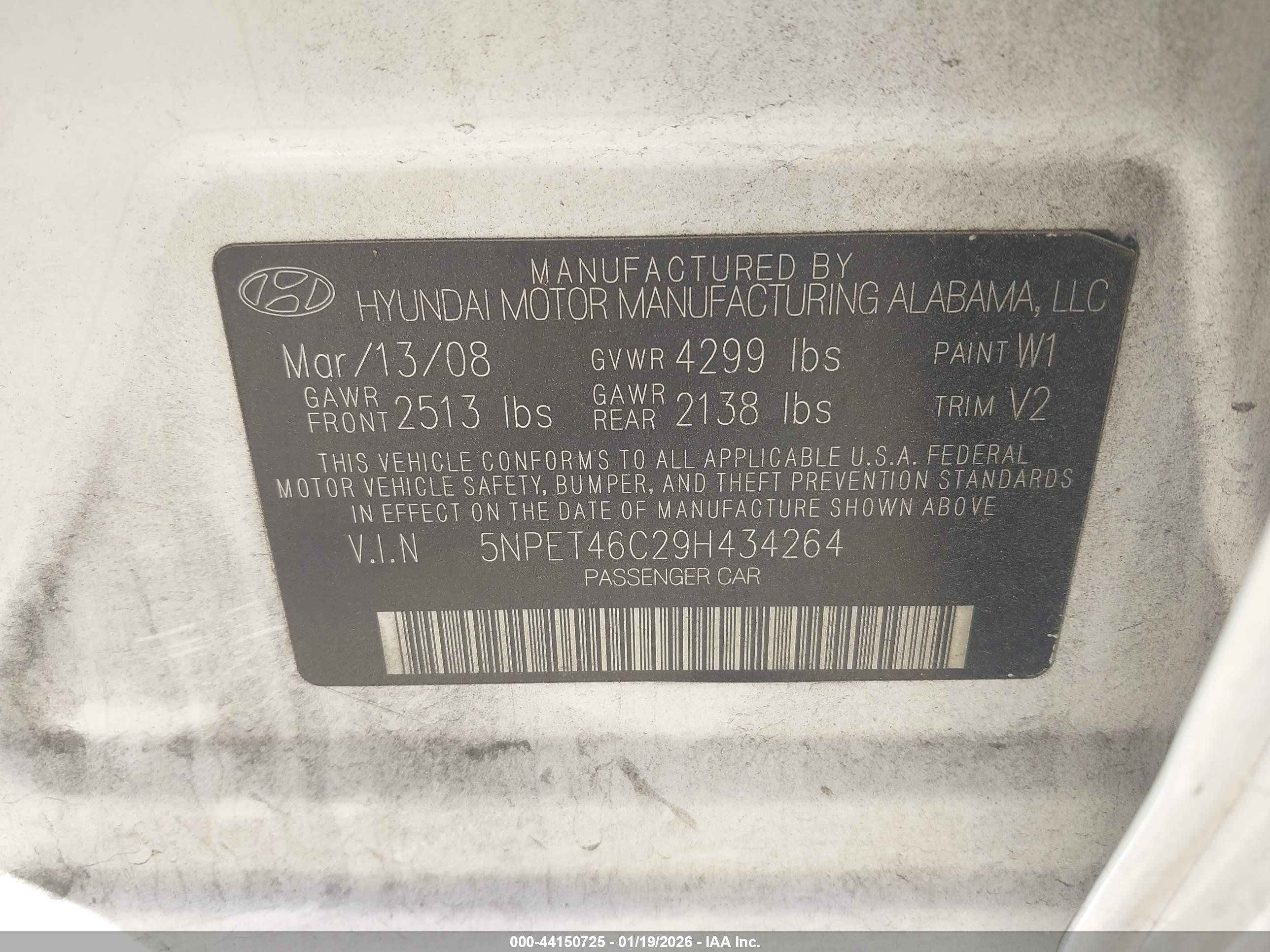 HYUNDAI SONATA image 9